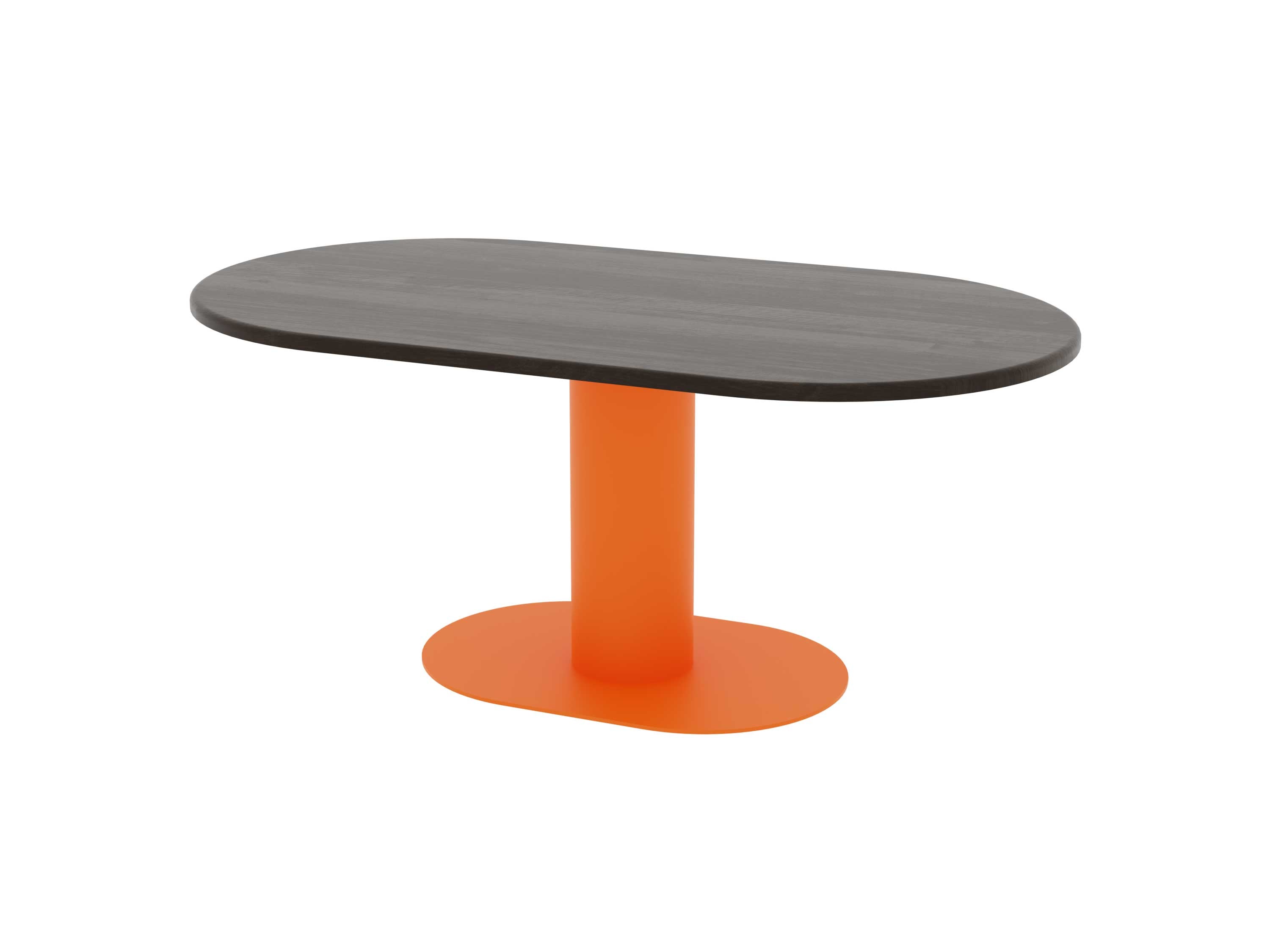 LOFT Decora: Stół owalny na cokole TOLI