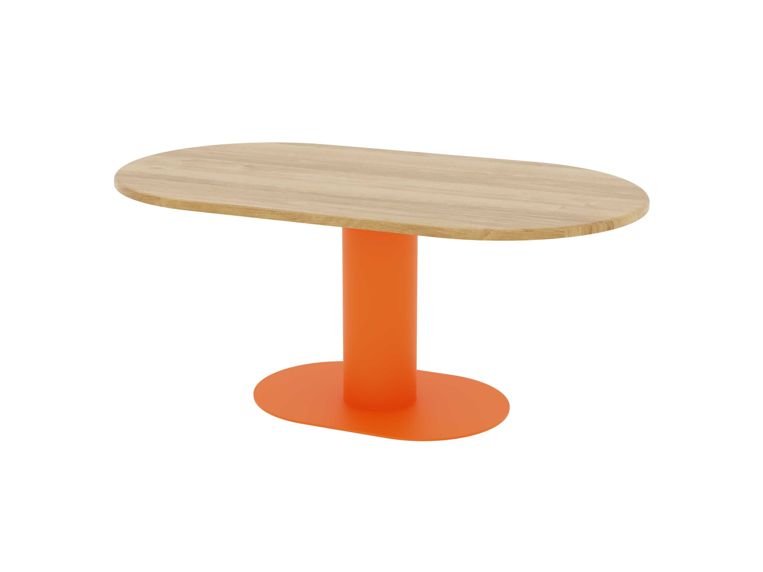 LOFT Decora: Stół owalny na cokole TOLI