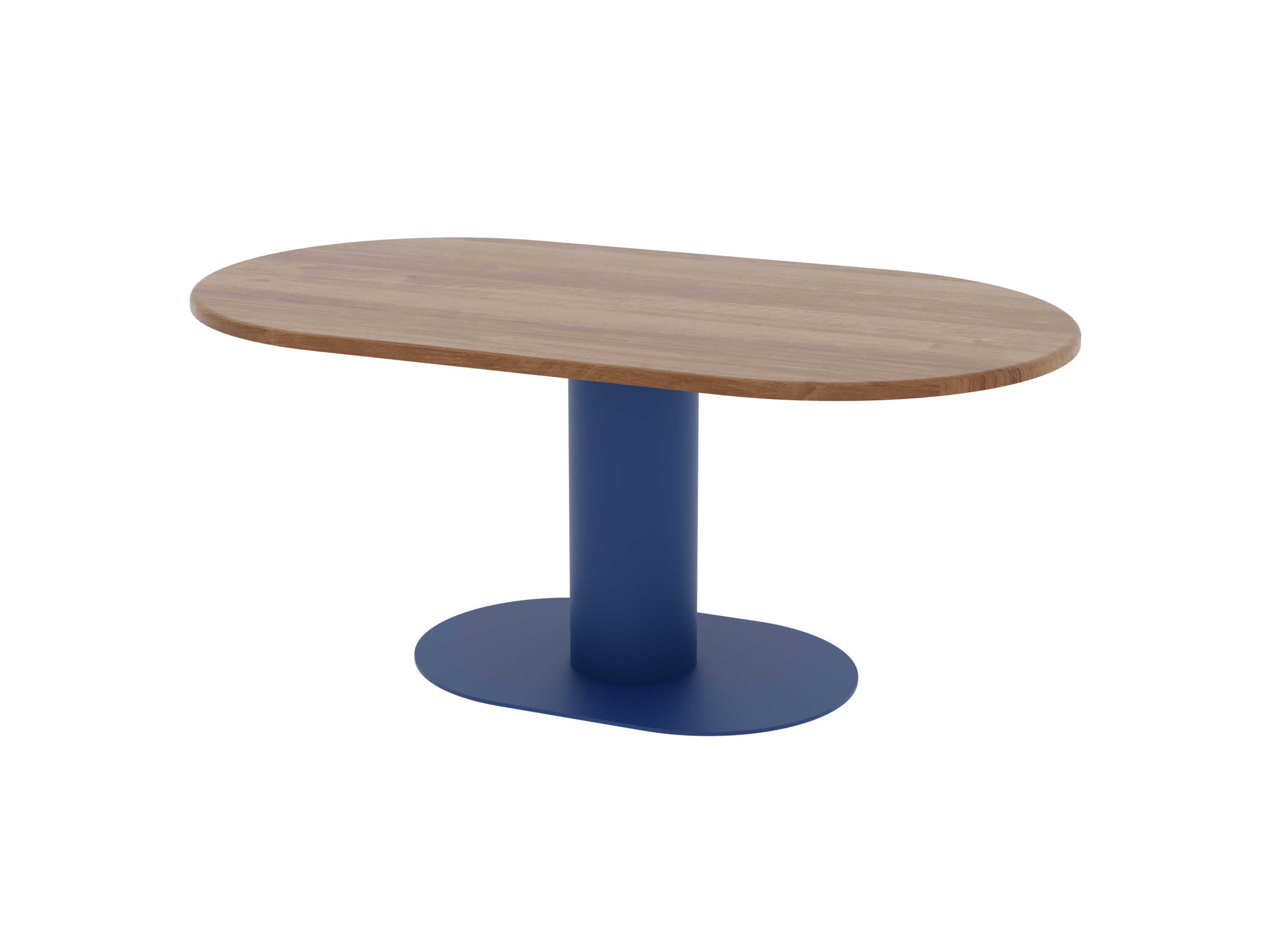 LOFT Decora: Stół owalny na cokole TOLI