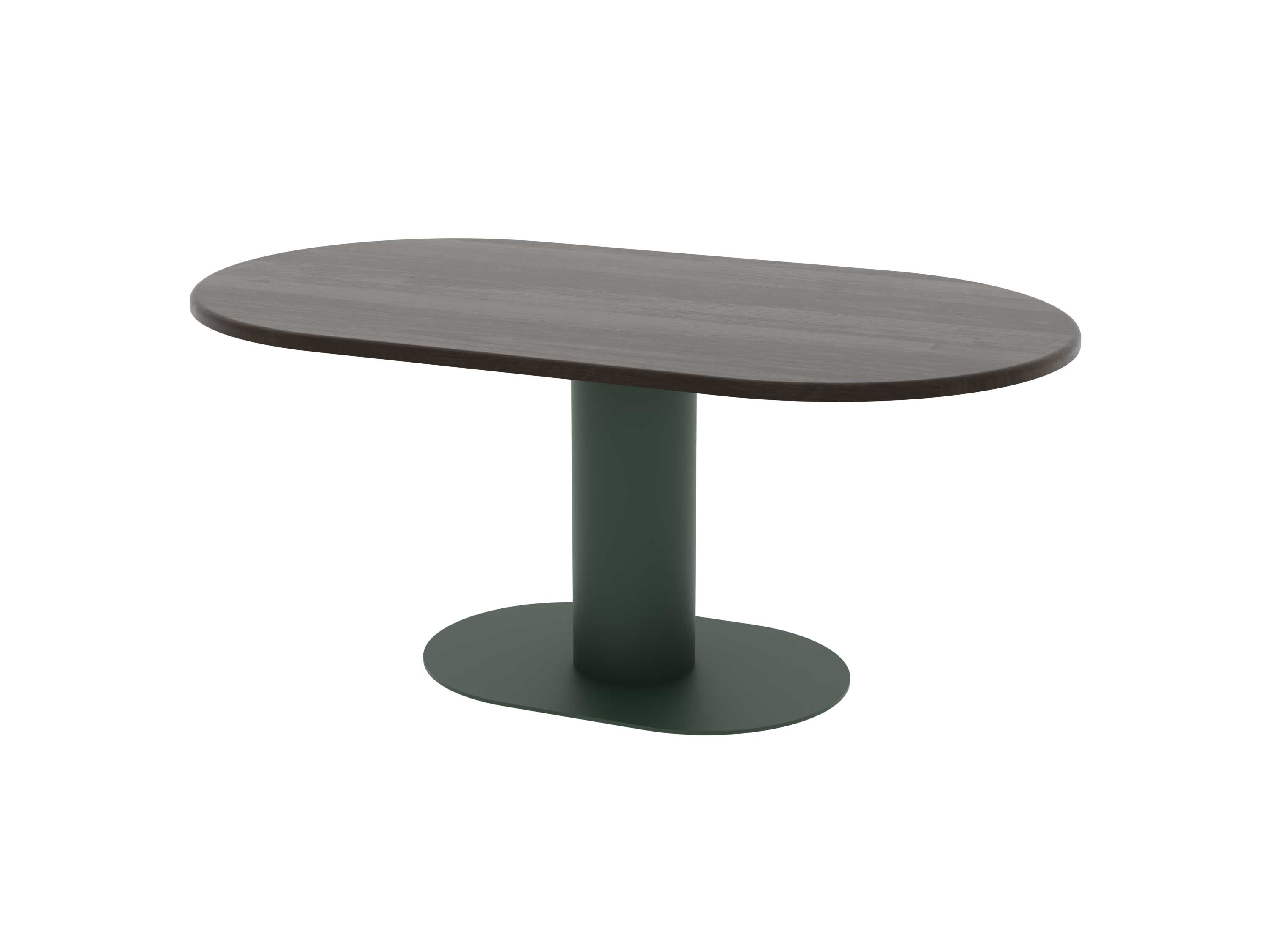 LOFT Decora: Stół owalny na cokole TOLI