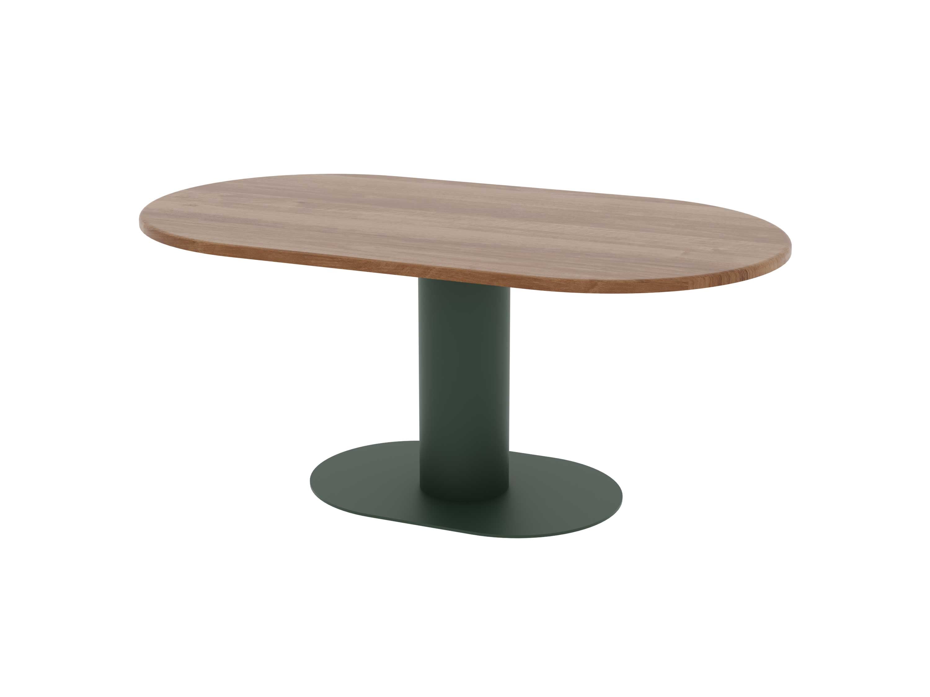 LOFT Decora: Stół owalny na cokole TOLI