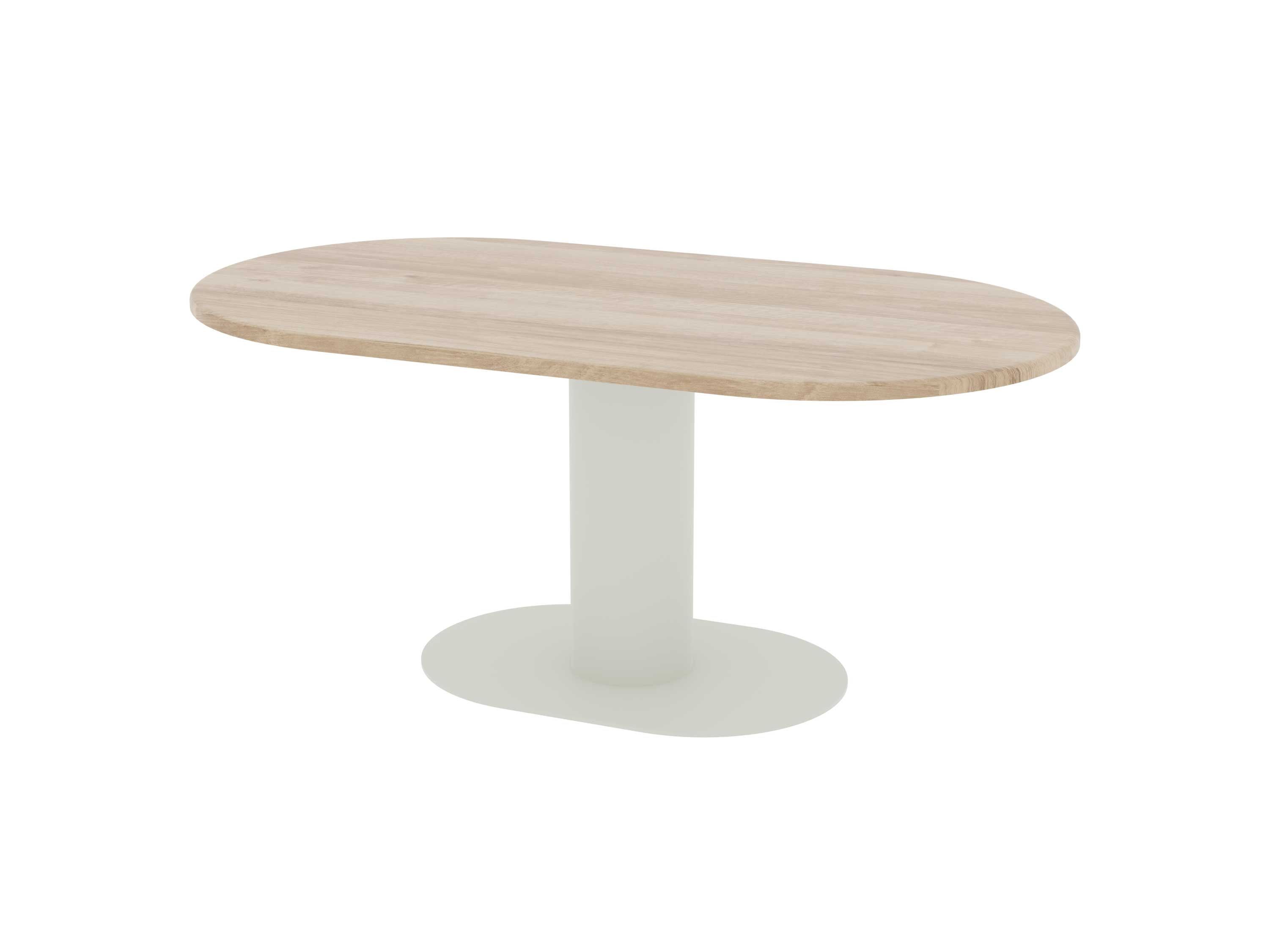 LOFT Decora: Stół owalny na cokole TOLI