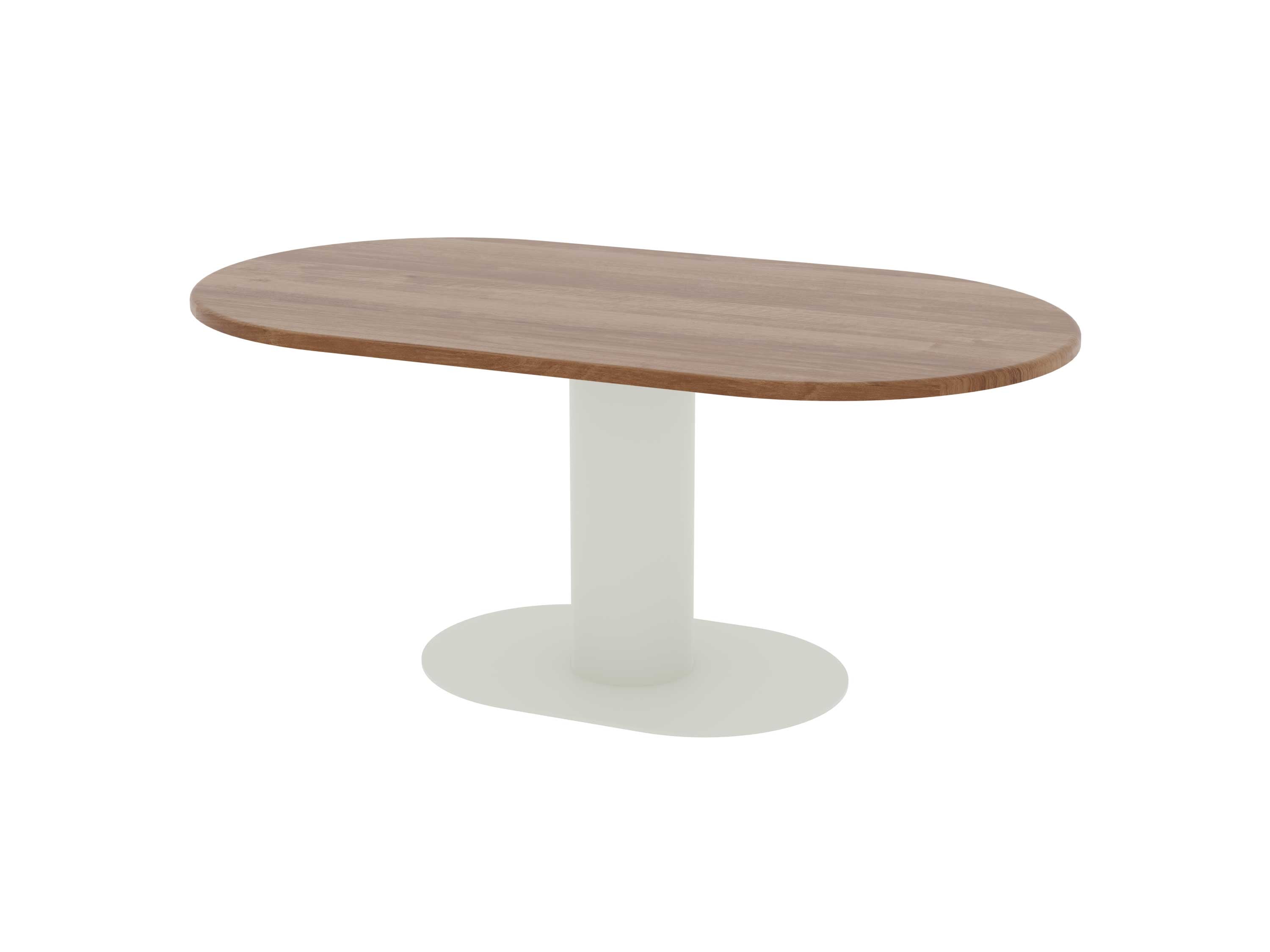 LOFT Decora: Stół owalny na cokole TOLI