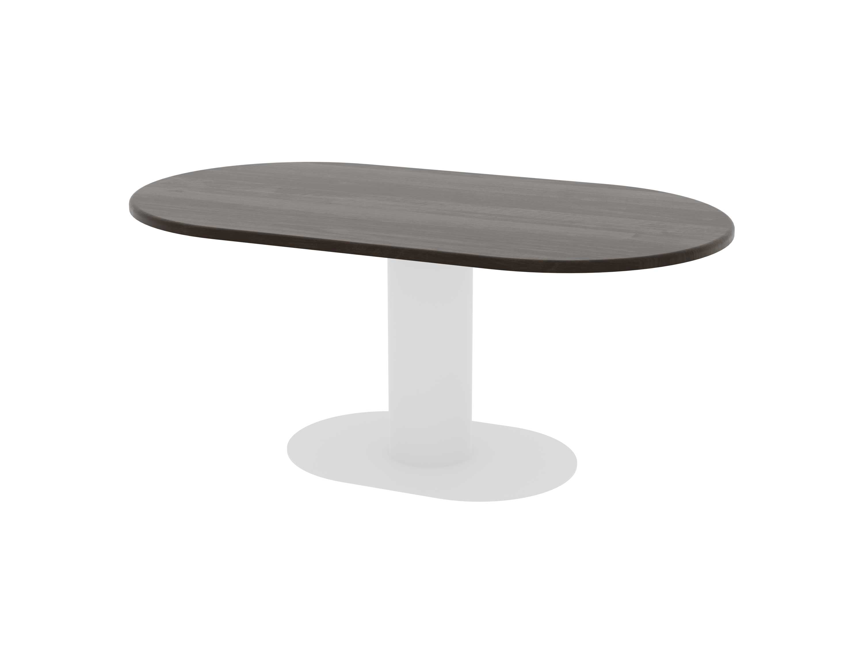 LOFT Decora: Stół owalny na cokole TOLI