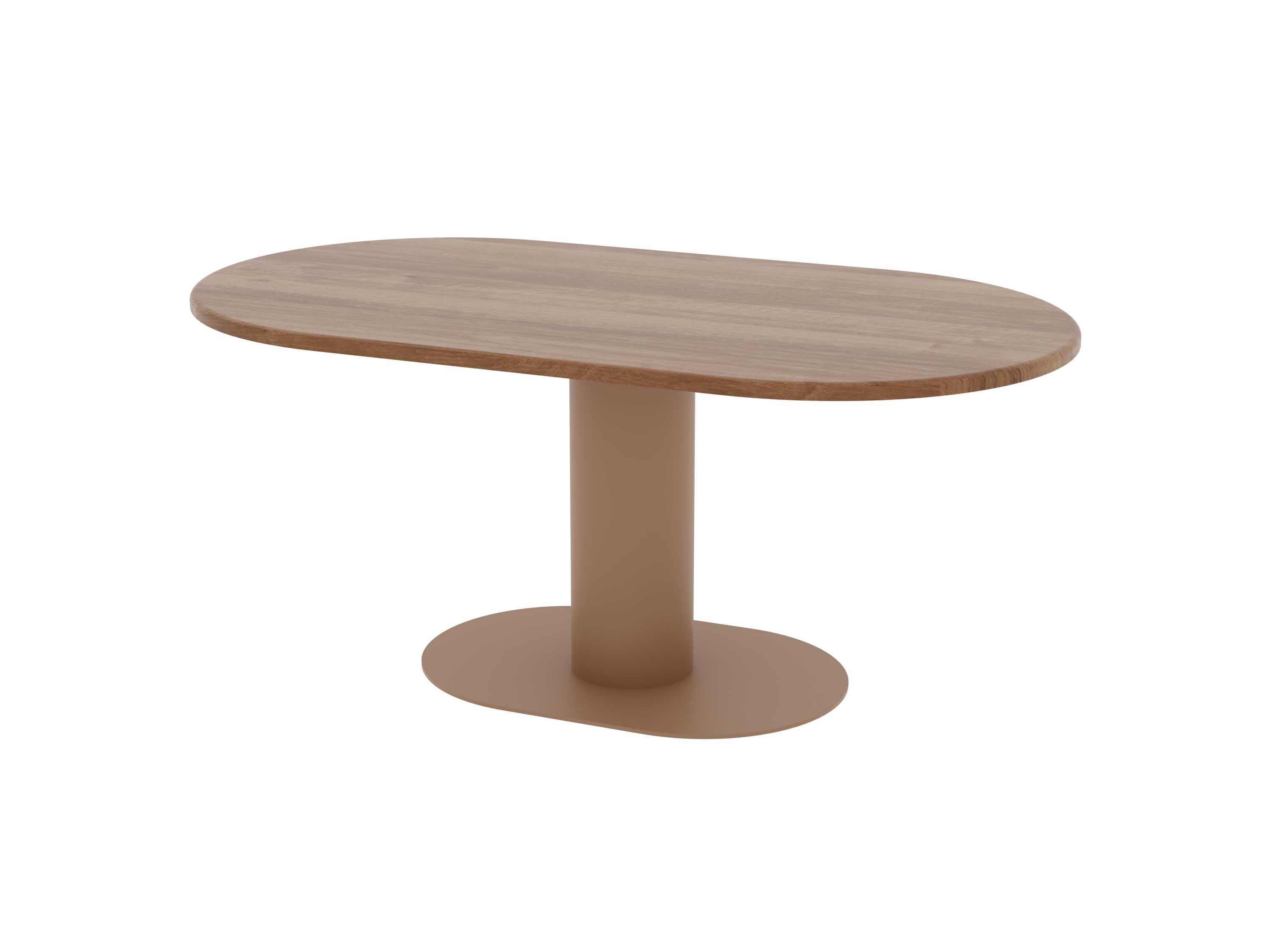 LOFT Decora: Stół owalny na cokole TOLI