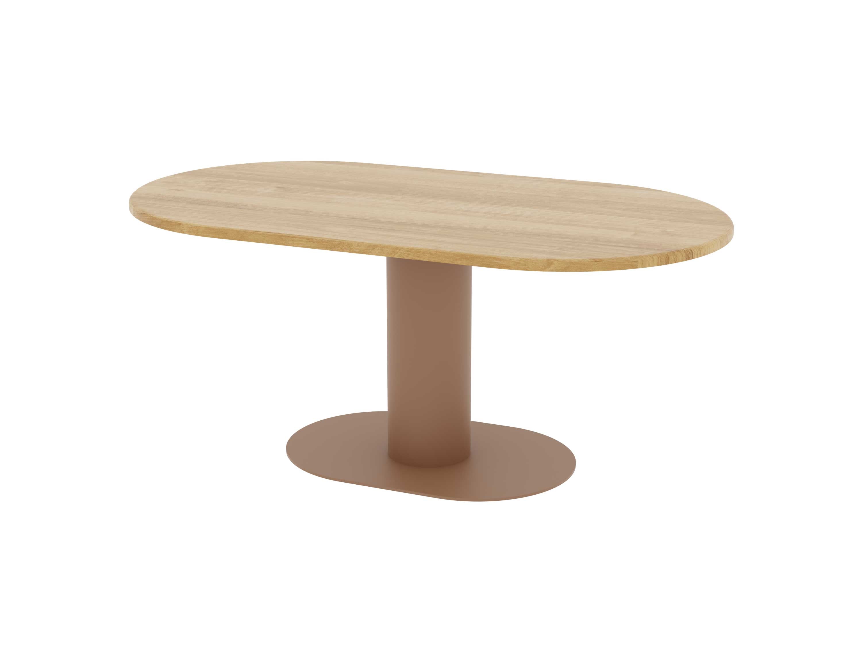 LOFT Decora: Stół owalny na cokole TOLI