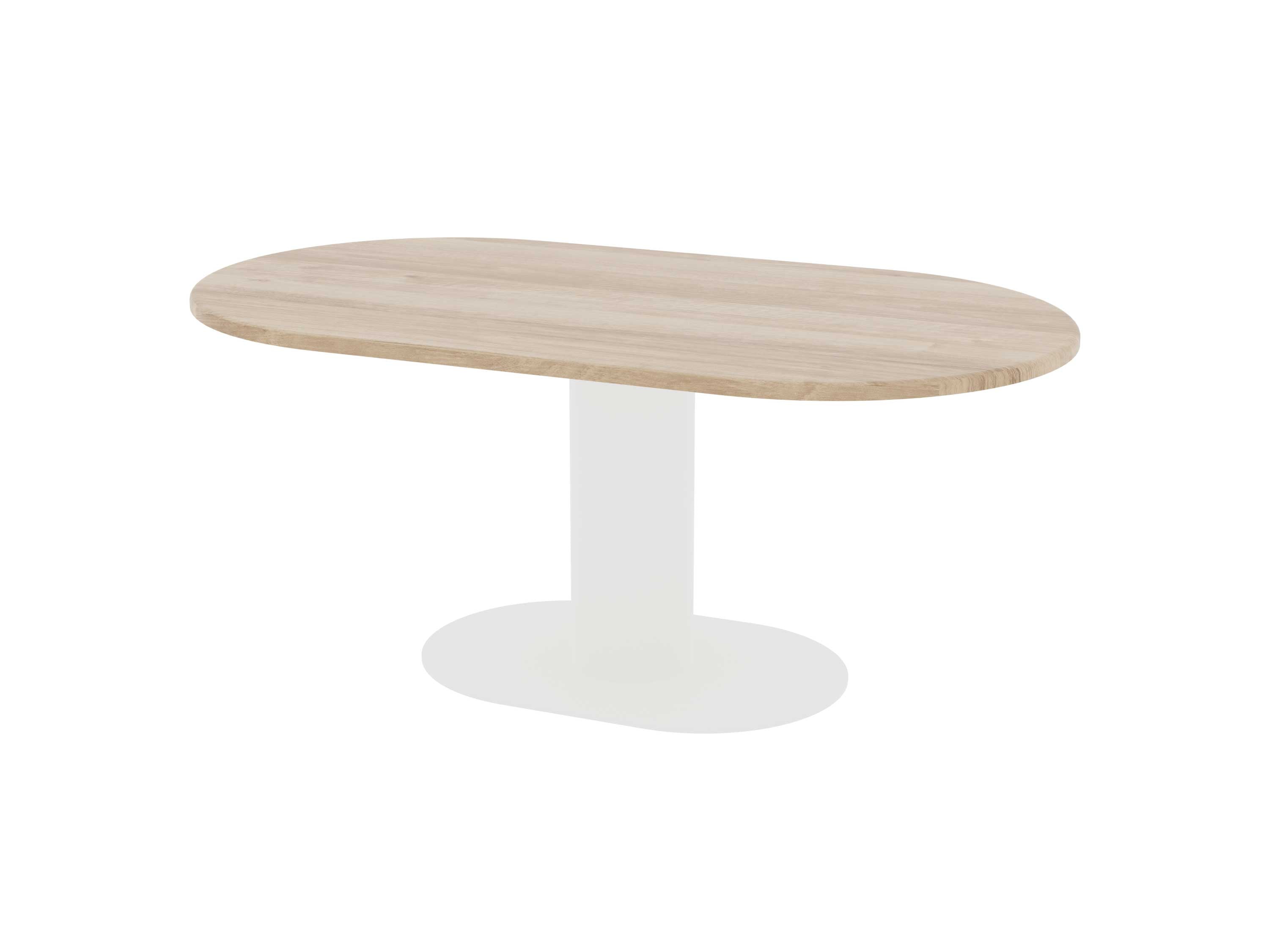 LOFT Decora: Stół owalny na cokole TOLI