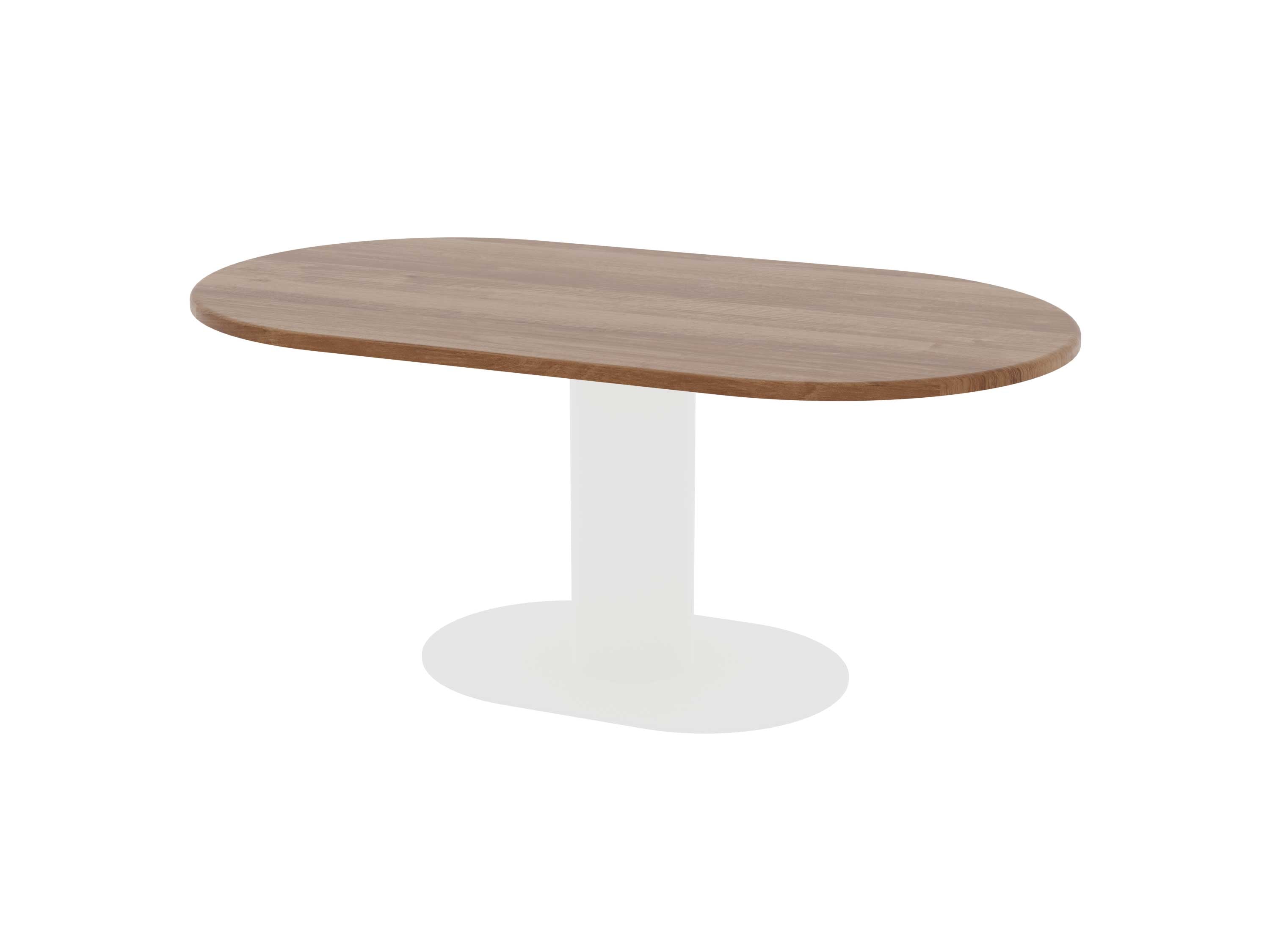 LOFT Decora: Stół owalny na cokole TOLI