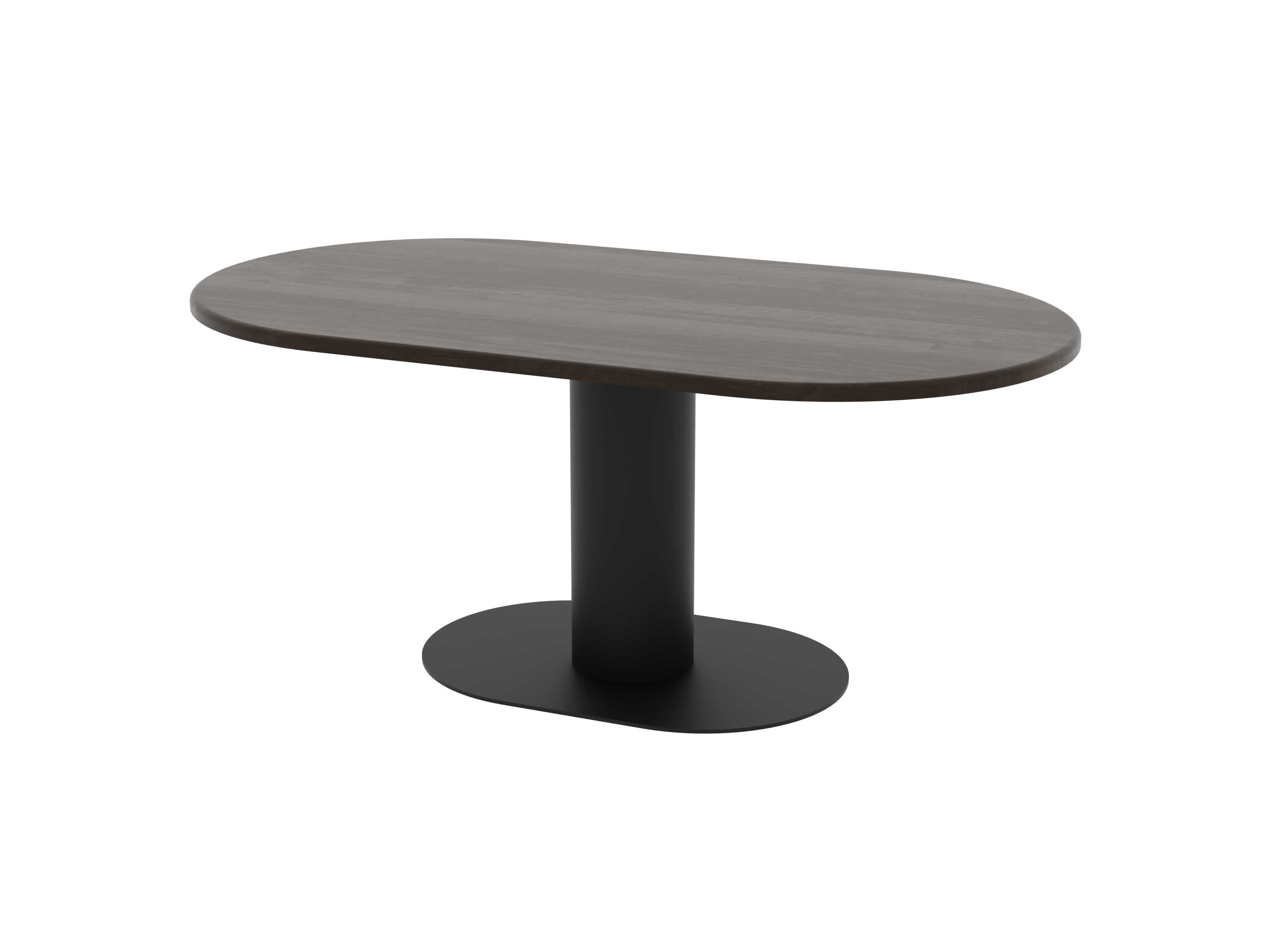 LOFT Decora: Stół owalny na cokole TOLI