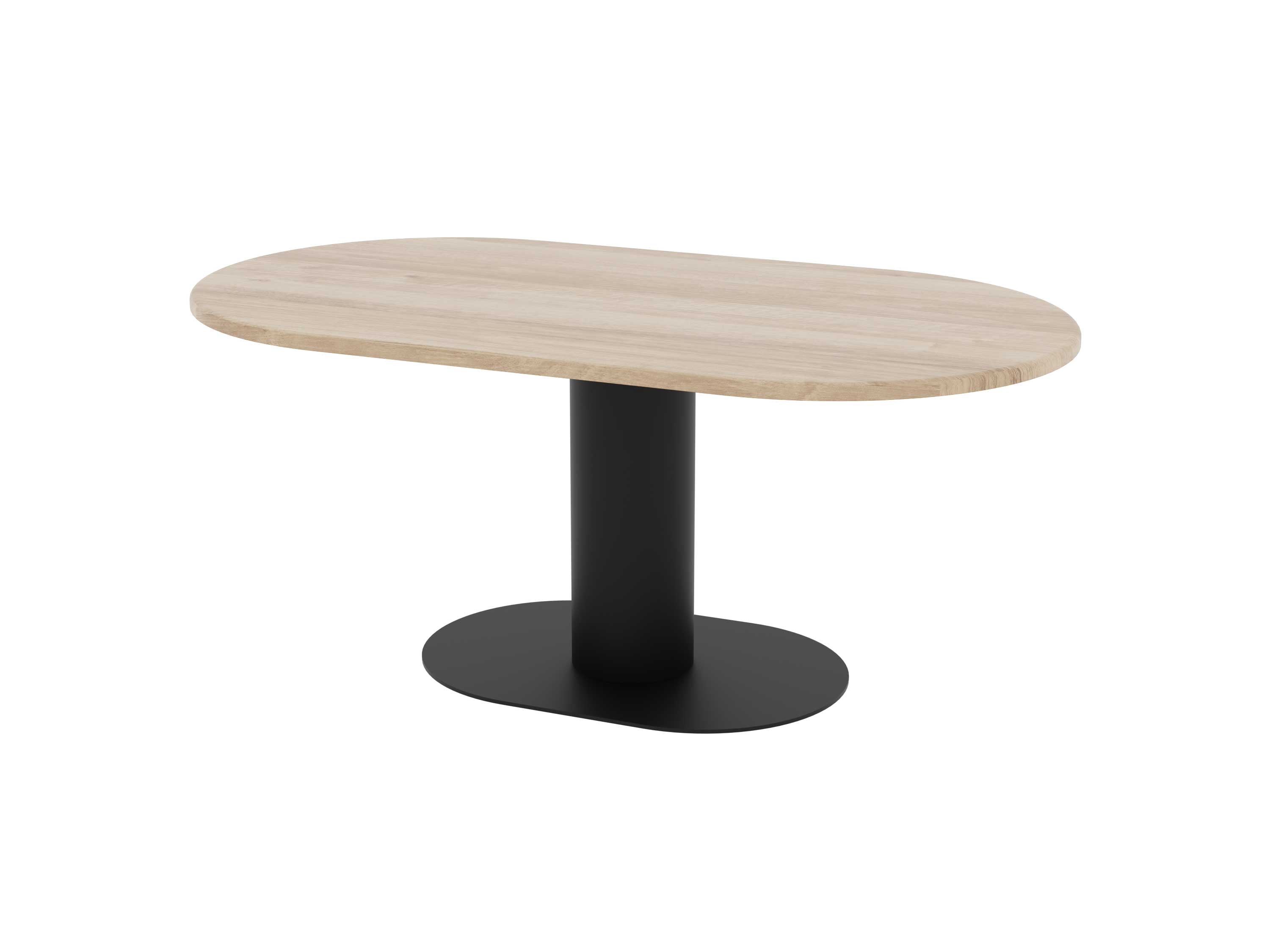 LOFT Decora: Stół owalny na cokole TOLI