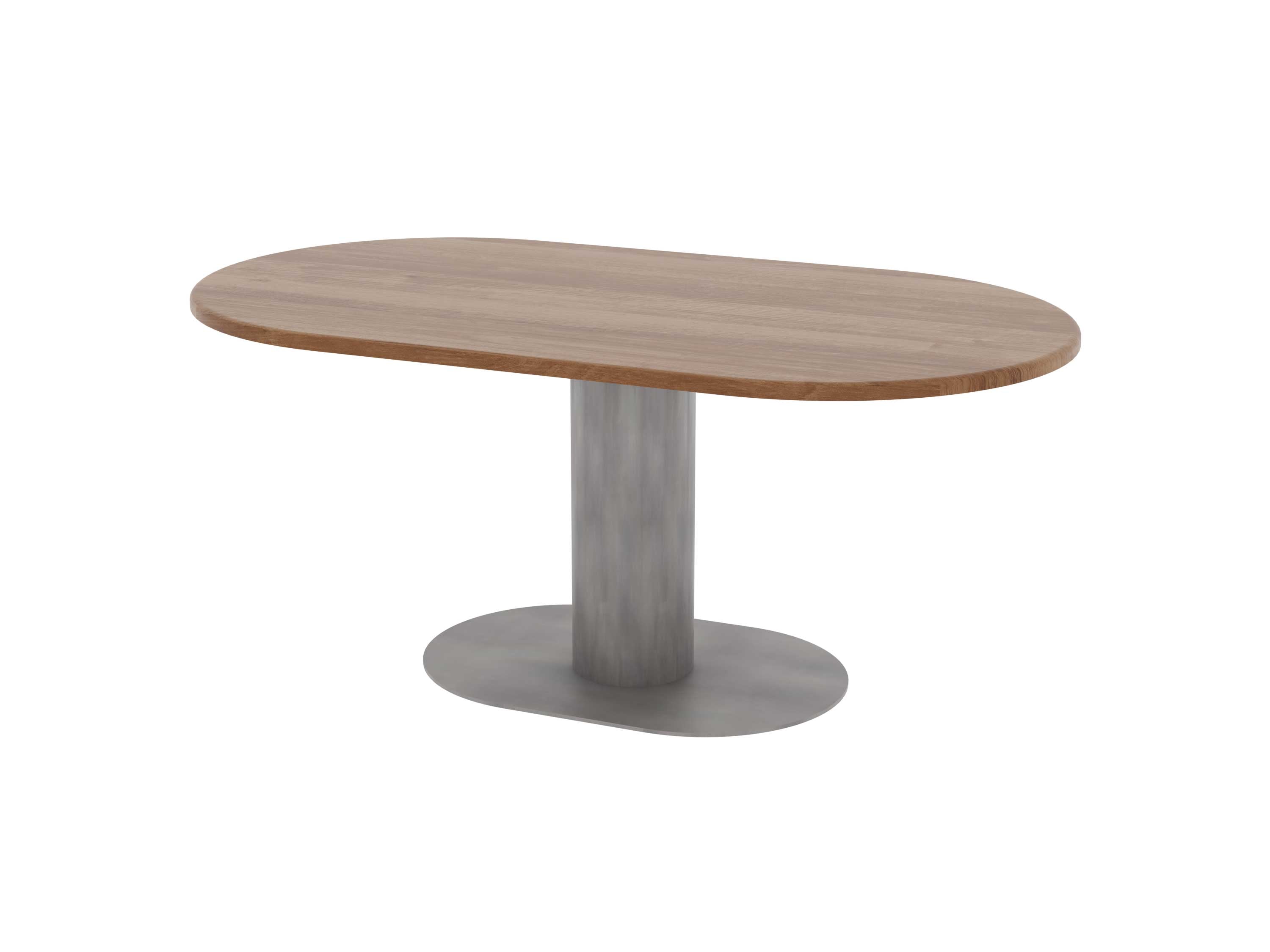 LOFT Decora: Stół owalny na cokole TOLI