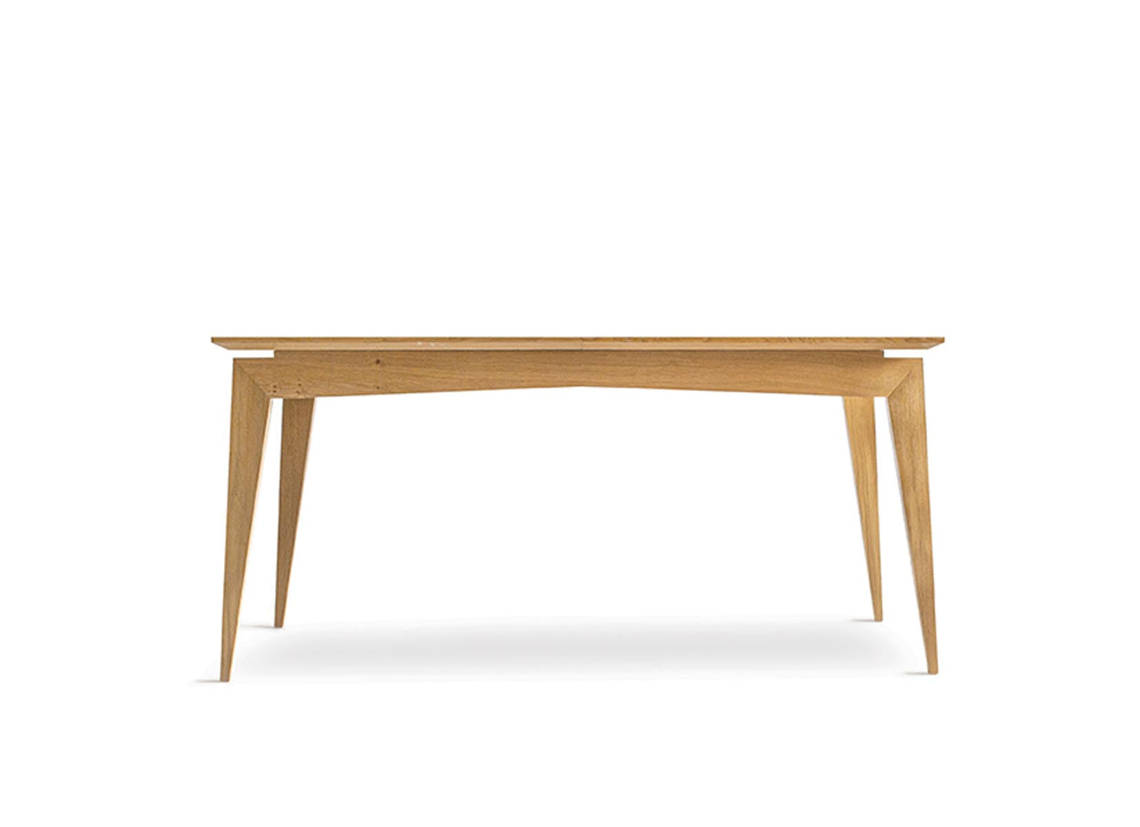 Wooden extendable table WIDEN x SWALLOW'S TAIL