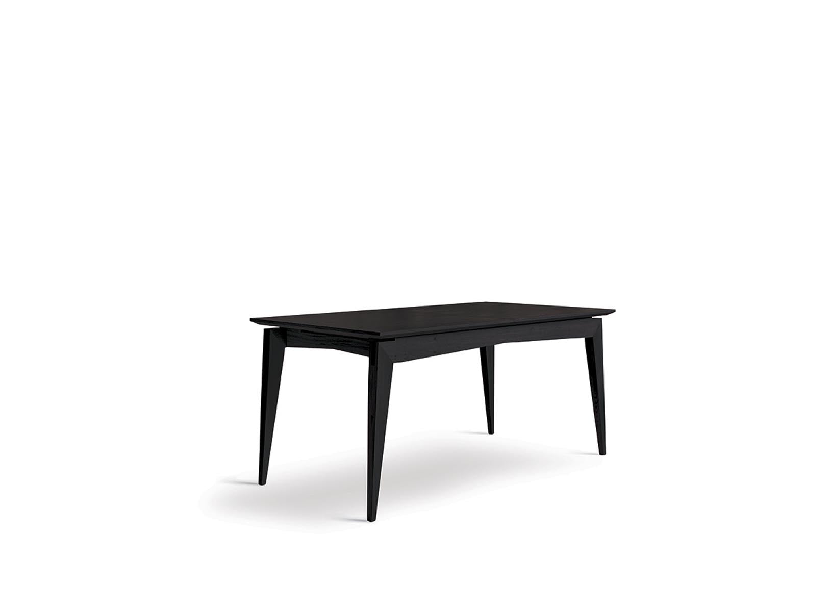 Wooden extendable table WIDEN x SWALLOW'S TAIL