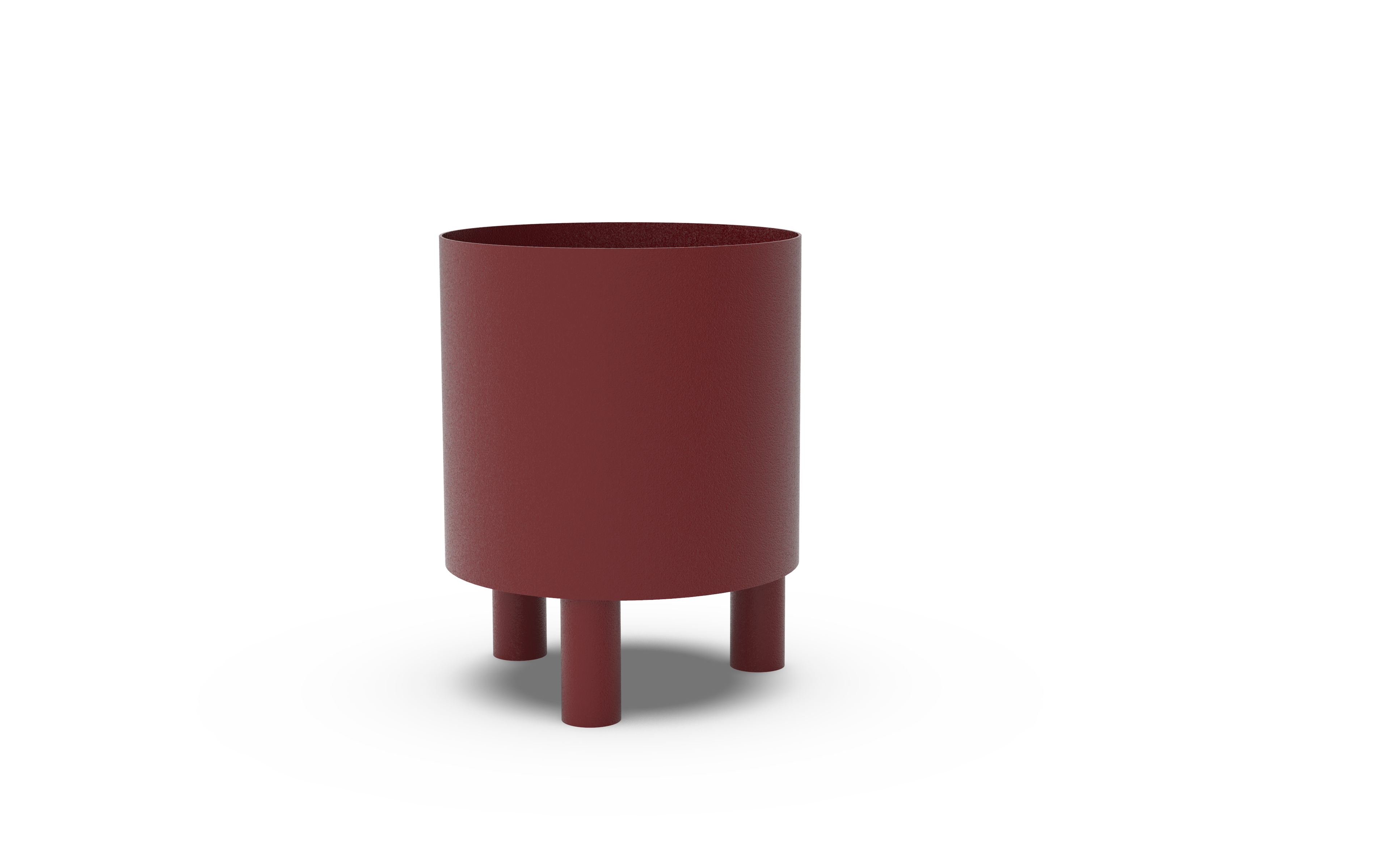 LOFT Decora: BOM metal flowerpot designed by Pawlak&Stawarski