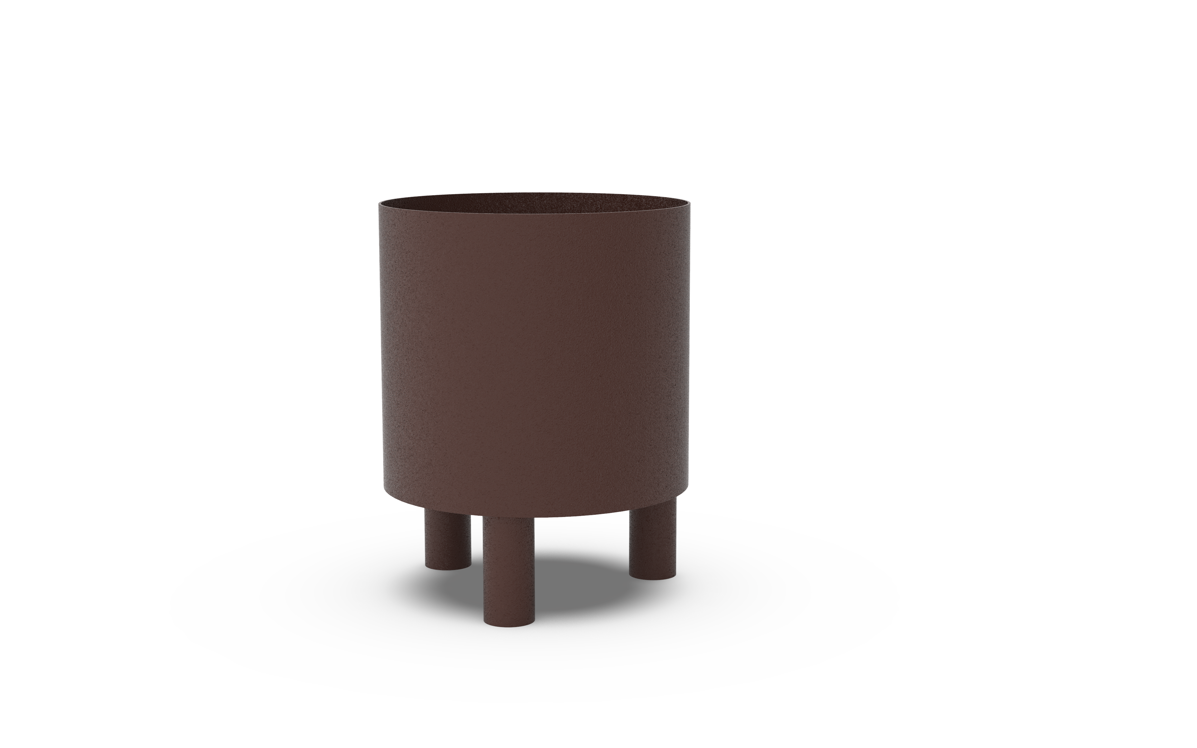 LOFT Decora: BOM metal flowerpot designed by Pawlak&Stawarski
