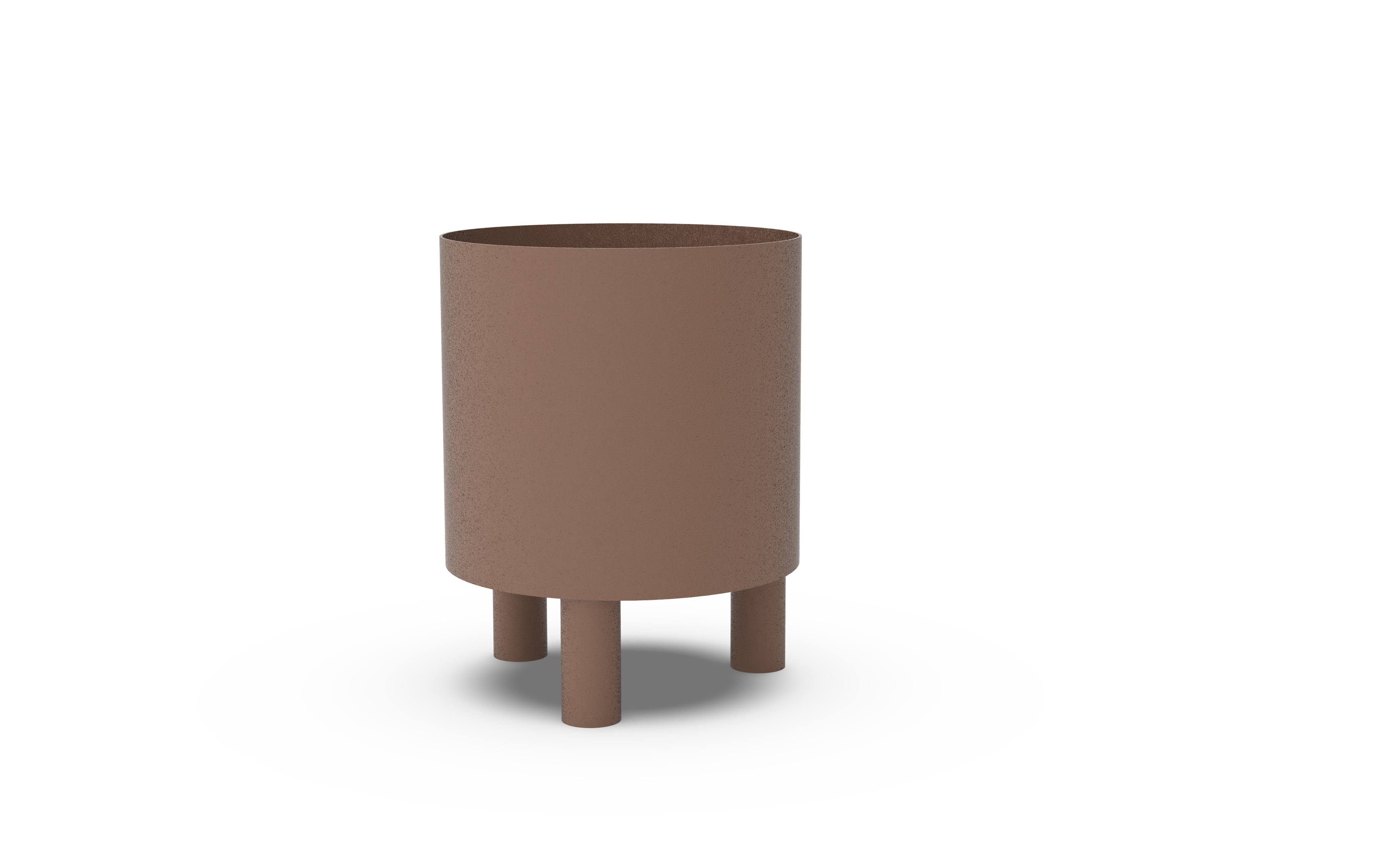 LOFT Decora: BOM metal flowerpot designed by Pawlak&Stawarski