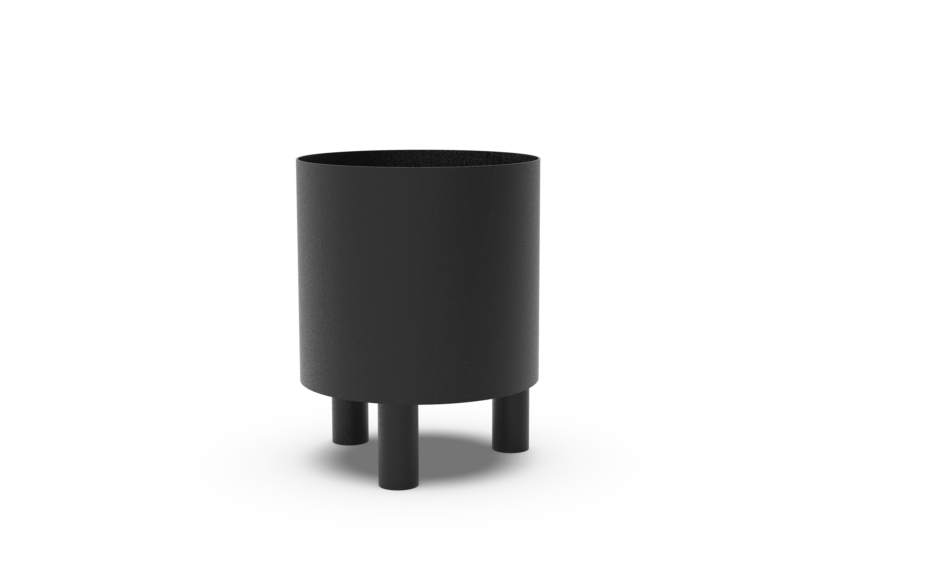 LOFT Decora: BOM metal flowerpot designed by Pawlak&Stawarski