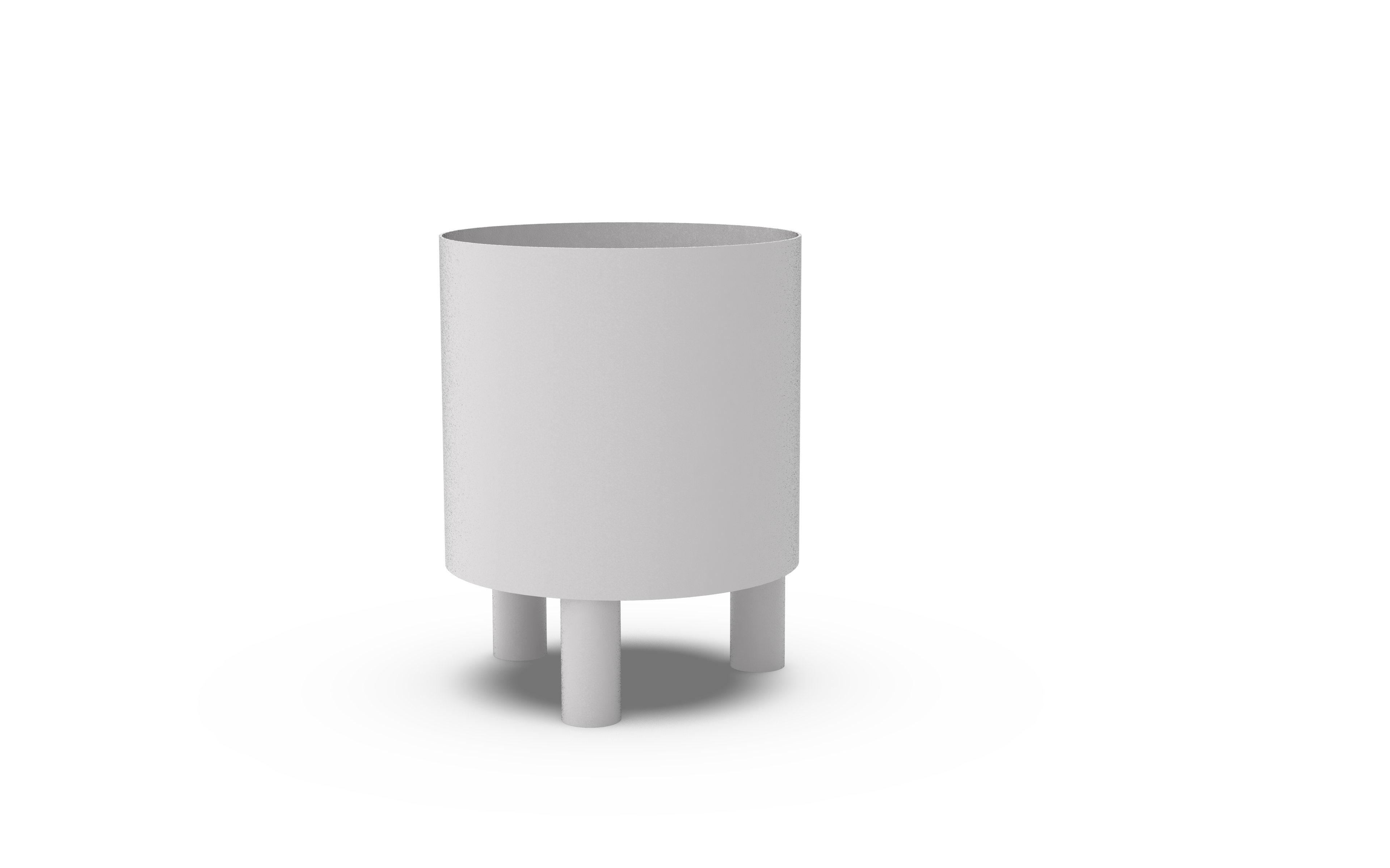 LOFT Decora: BOM metal flowerpot designed by Pawlak&Stawarski