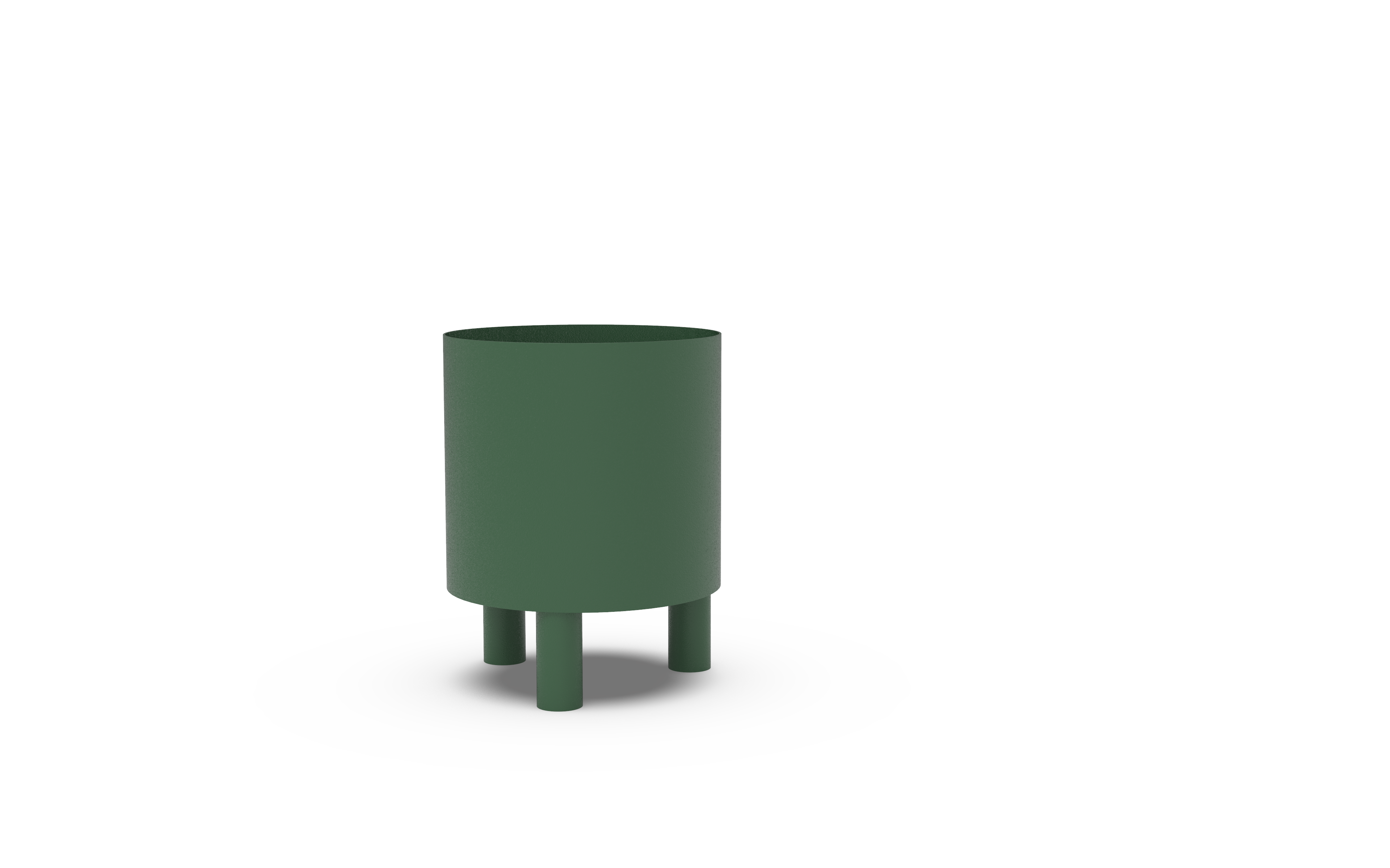 LOFT Decora: BOM metal flowerpot designed by Pawlak&Stawarski