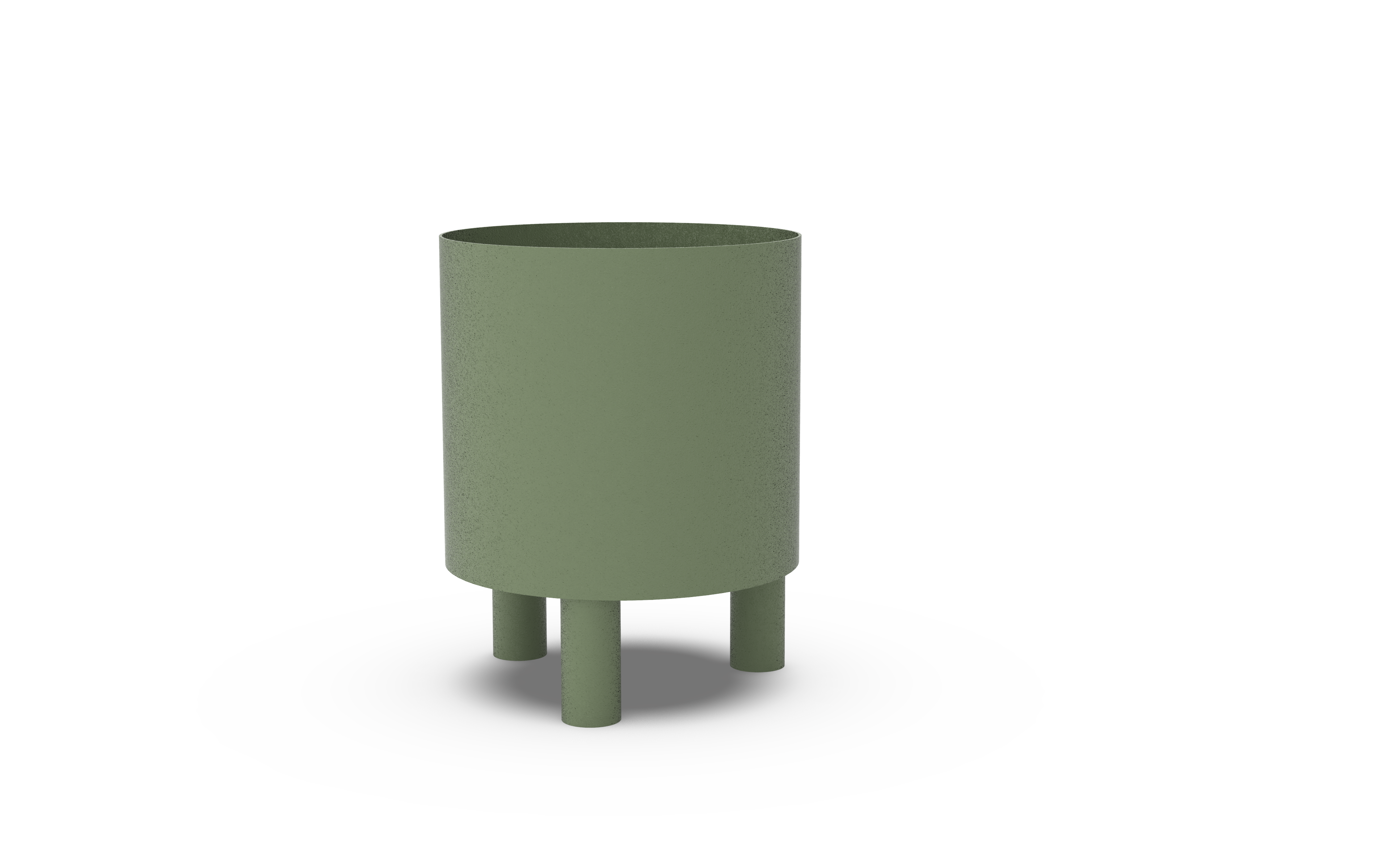 LOFT Decora: BOM metal flowerpot designed by Pawlak&Stawarski