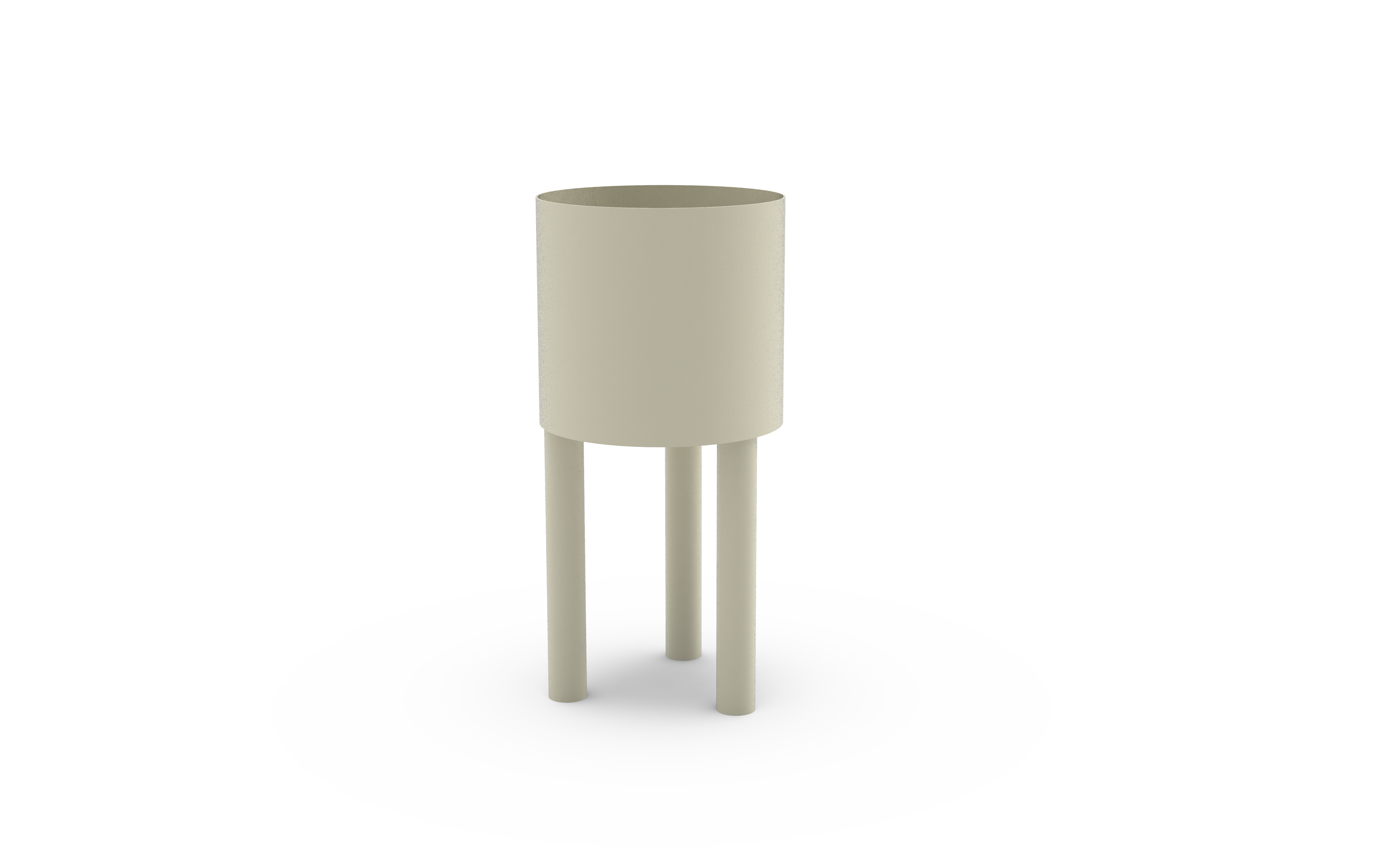 LOFT Decora: BOM metal flowerpot designed by Pawlak&Stawarski