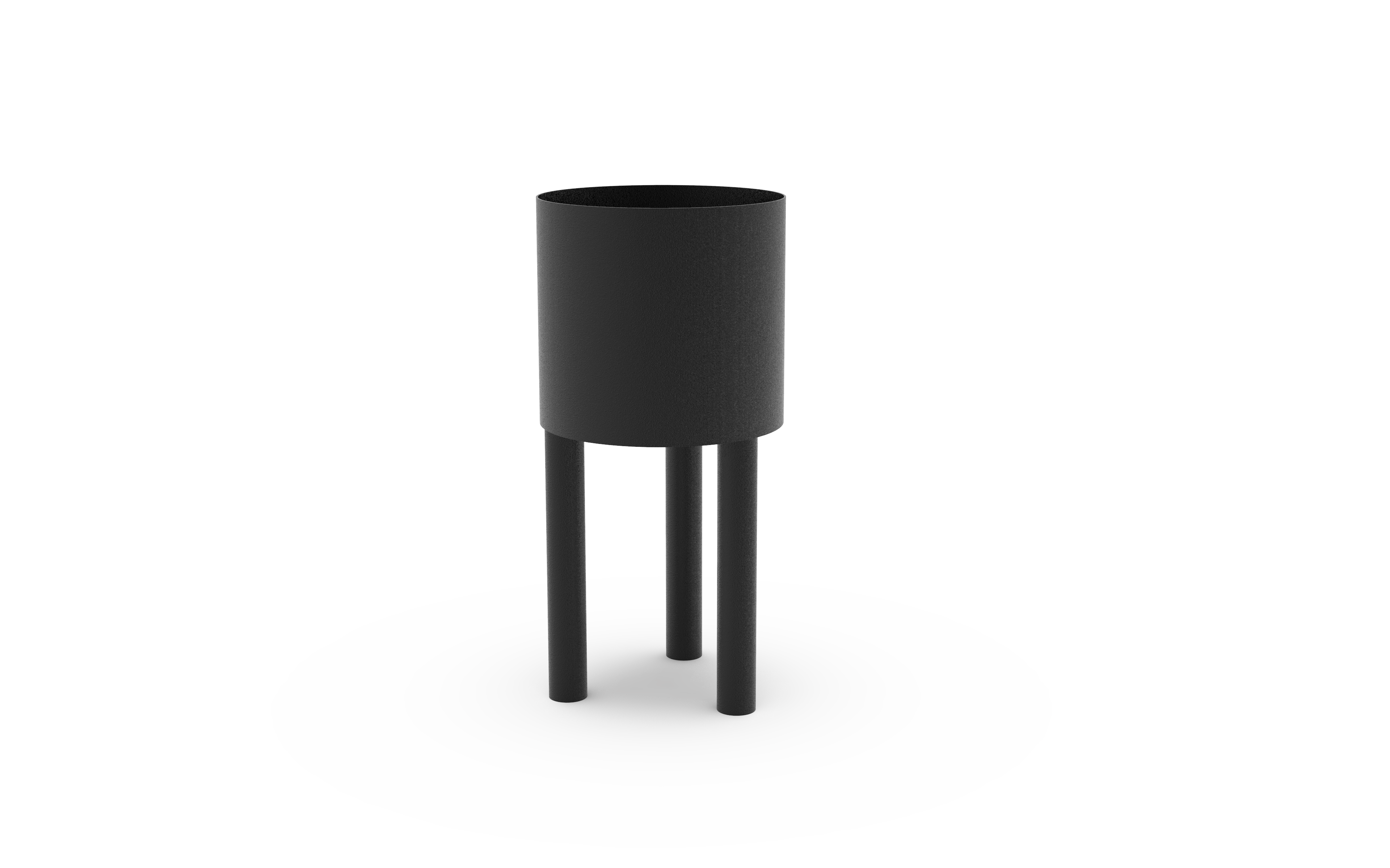 LOFT Decora: BOM metal flowerpot designed by Pawlak&Stawarski
