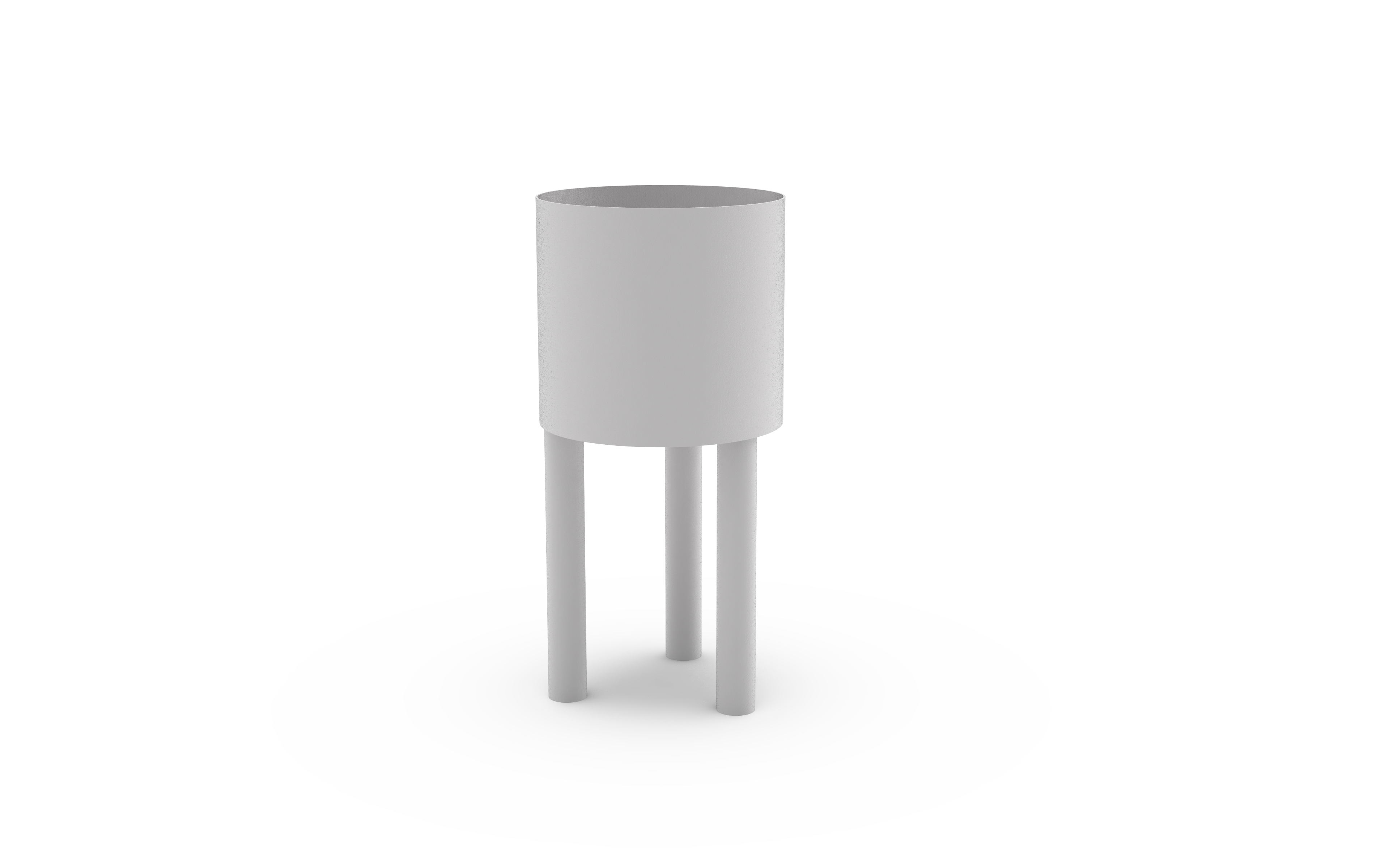 LOFT Decora: BOM metal flowerpot designed by Pawlak&Stawarski