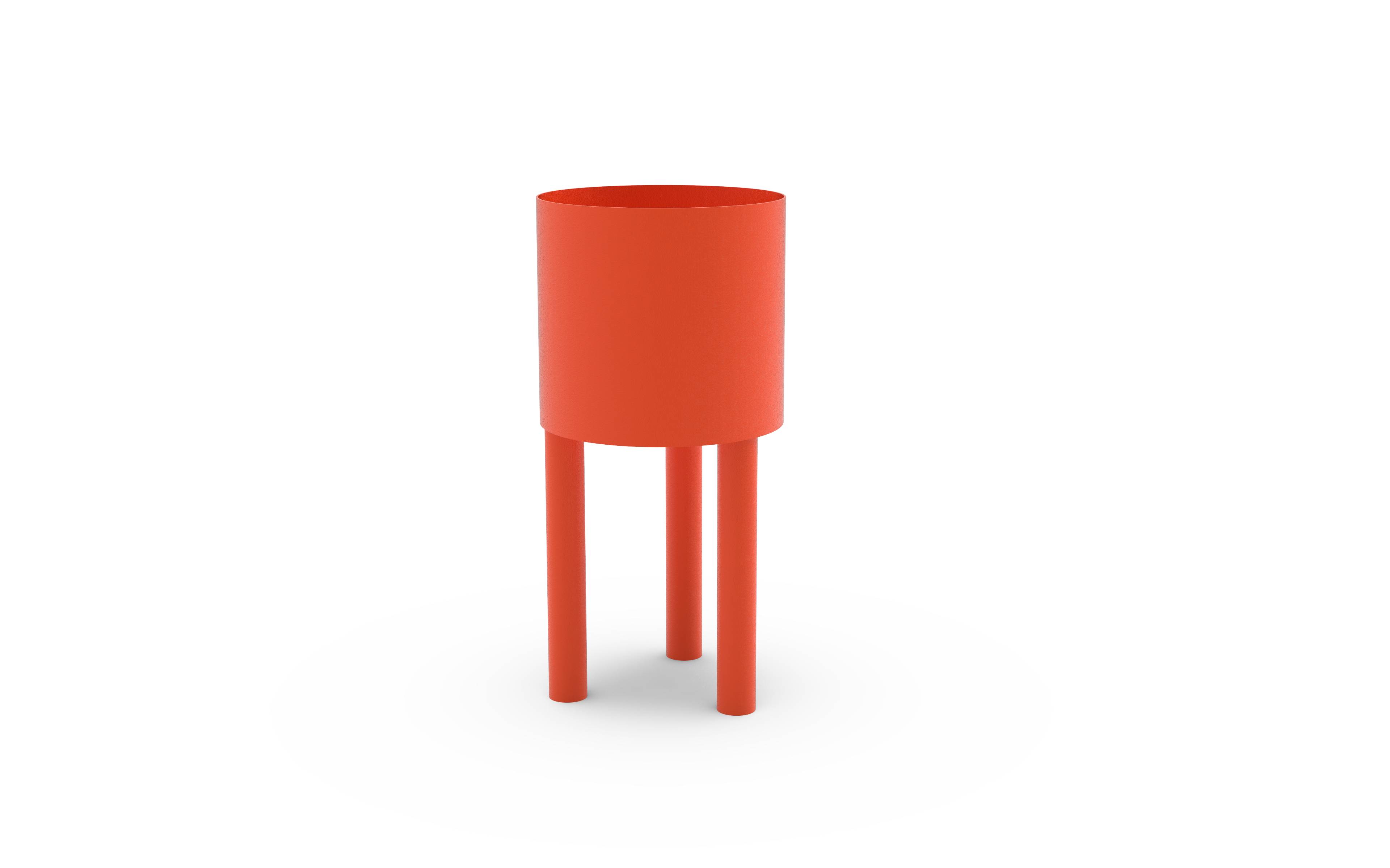 LOFT Decora: BOM metal flowerpot designed by Pawlak&Stawarski