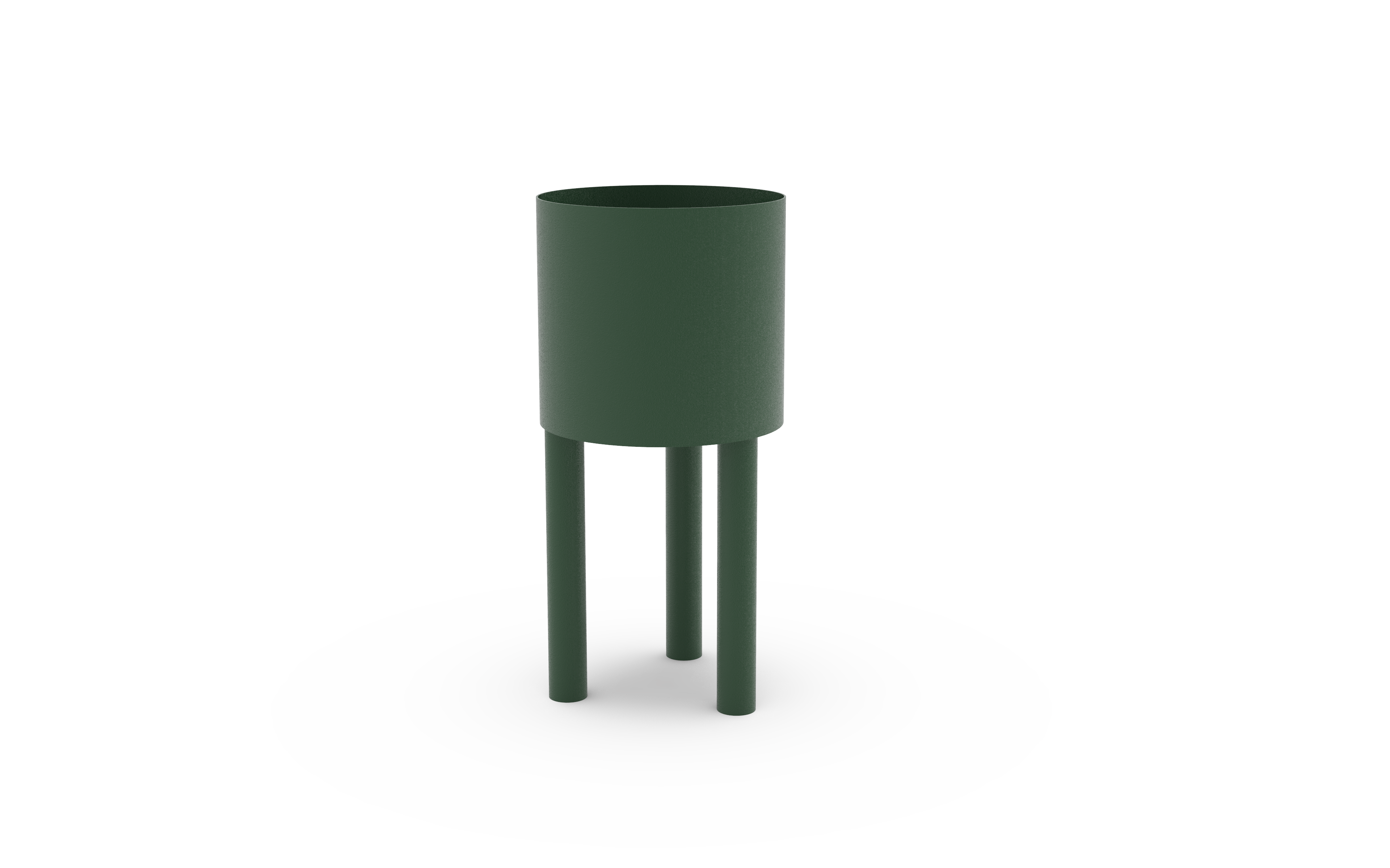 LOFT Decora: BOM metal flowerpot designed by Pawlak&Stawarski
