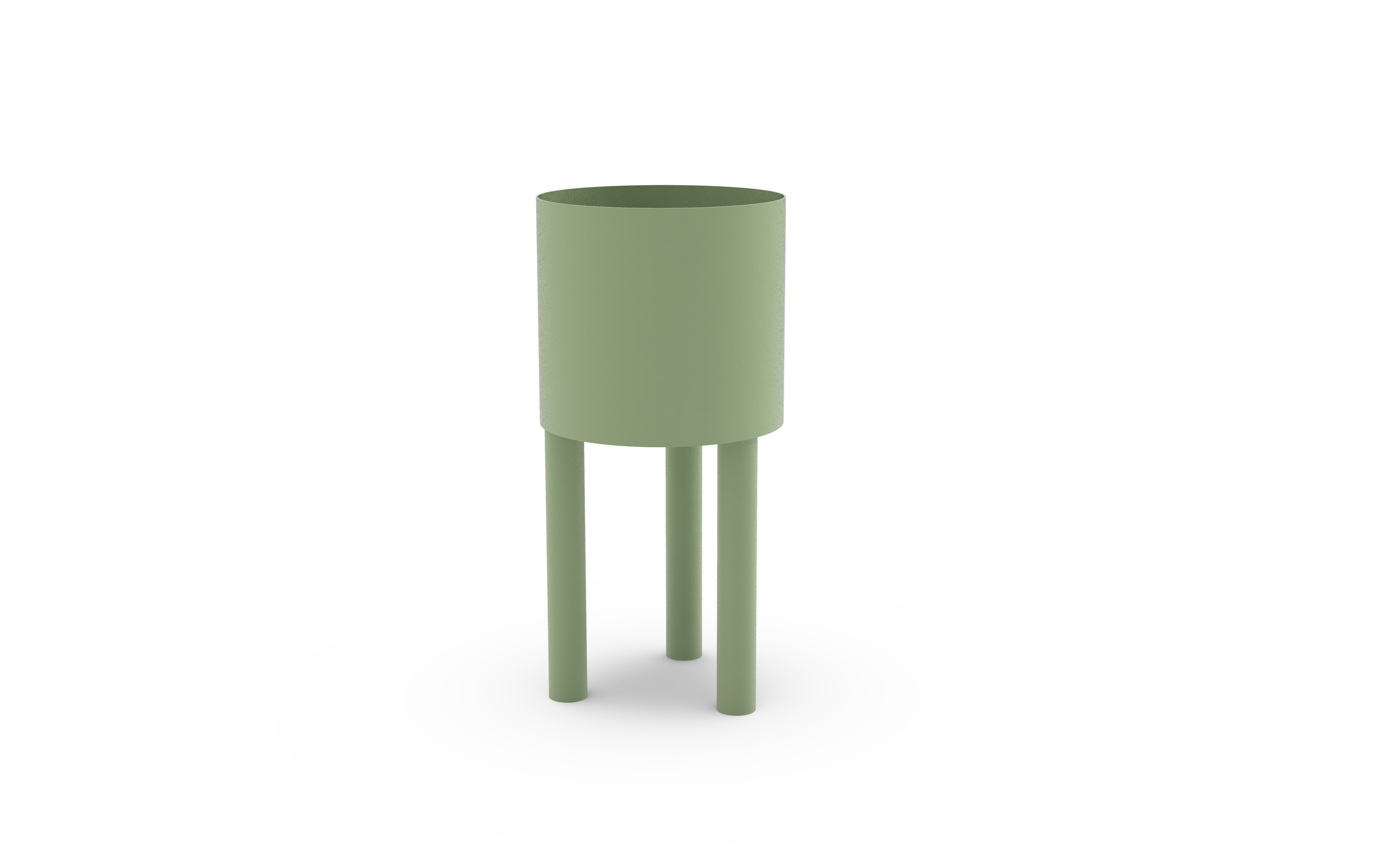 LOFT Decora: BOM metal flowerpot designed by Pawlak&Stawarski