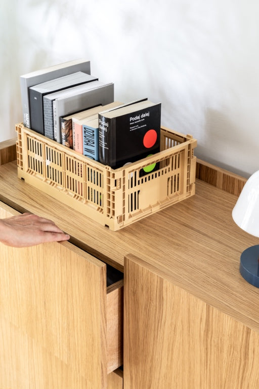 Loft Decora: low chest of drawers with kung drawers