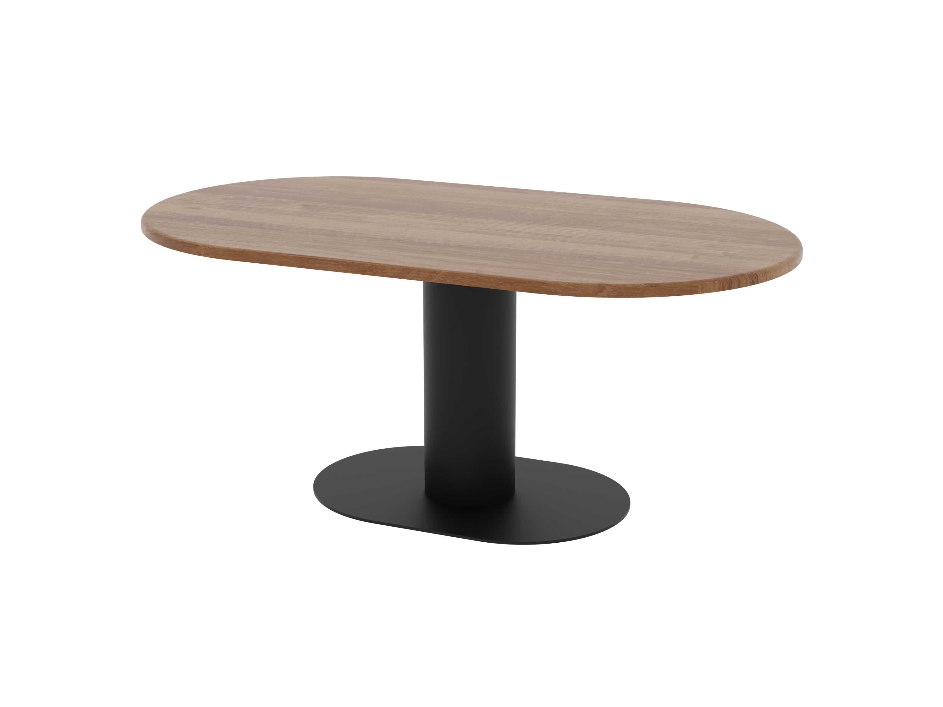 LOFT Decora: Stół owalny na cokole TOLI