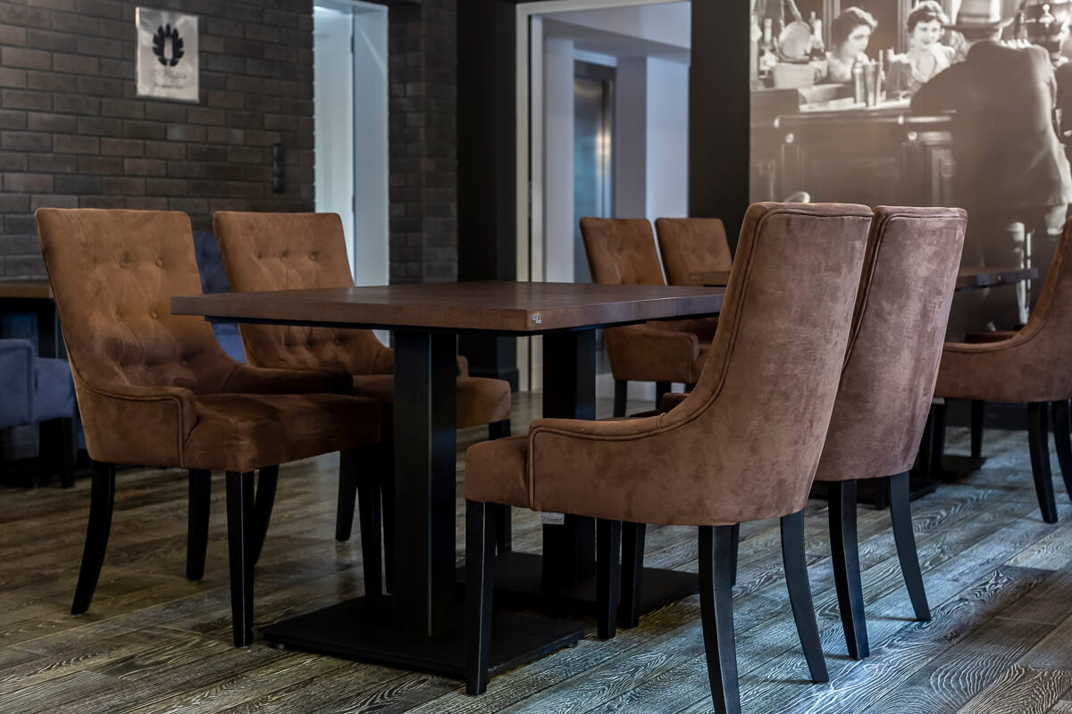 Elegancki stół do restauracji DOUBLE FLAT