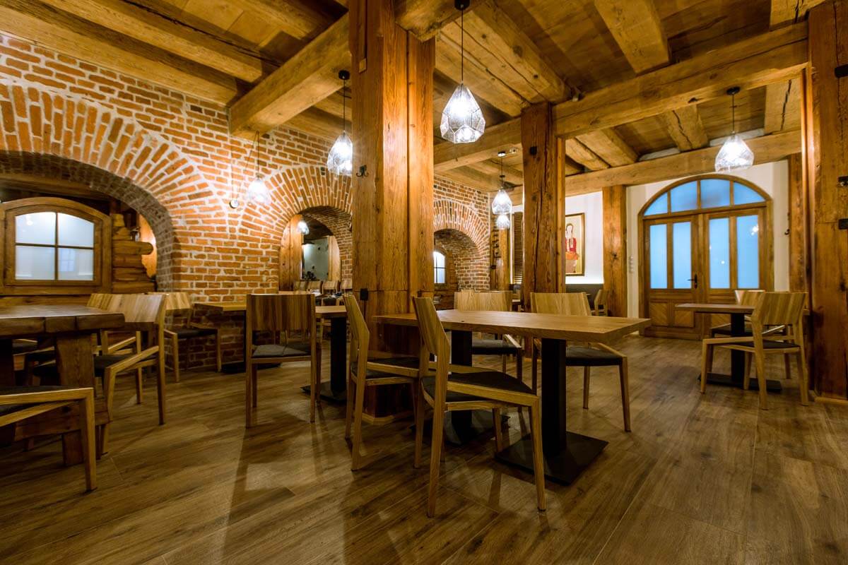 Stół do restauracji DOUBLE FLAT