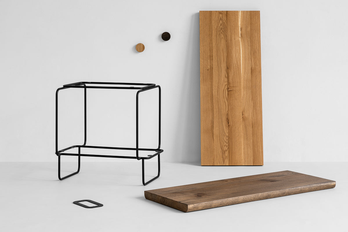 LOFT Decora: GROP shelving system designed by Pawlak&Stawarski/ Configuration II