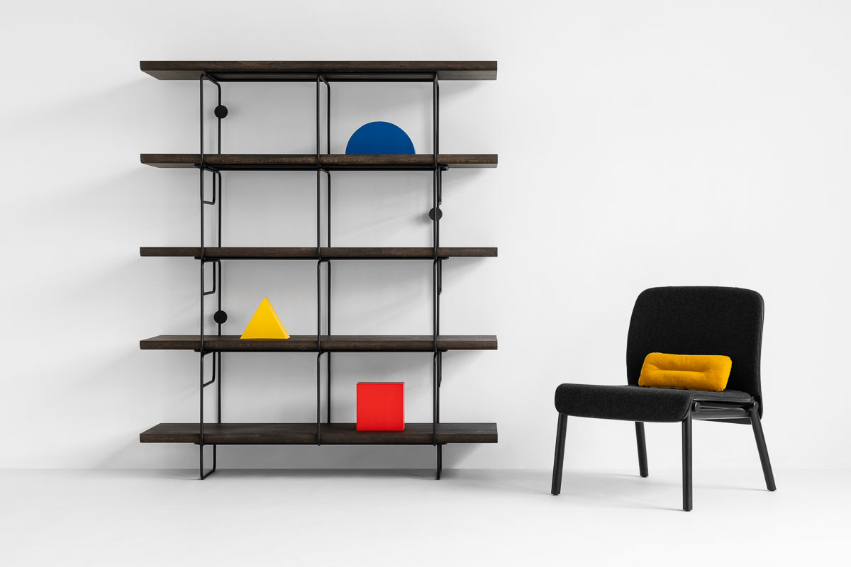 LOFT Decora: GROP-Regalsystem, entworfen von Pawlak&Stawarski/Konfiguration I