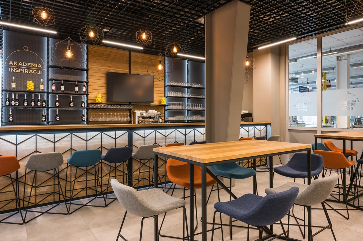 Stół barowy, stół barowy loft, stół barowy industrialny MARUDE