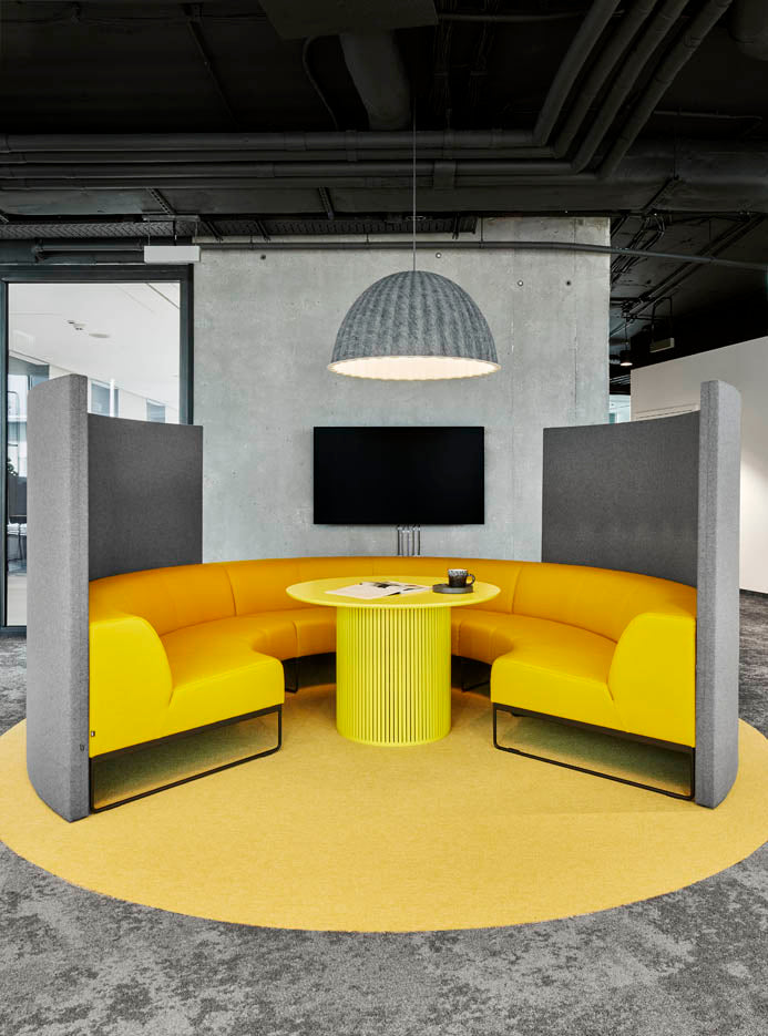 CAVE - stół okrągły kawowy