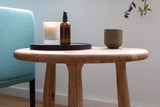 Drewniany stolik pomocniczy, wielofunkcyjny stolik